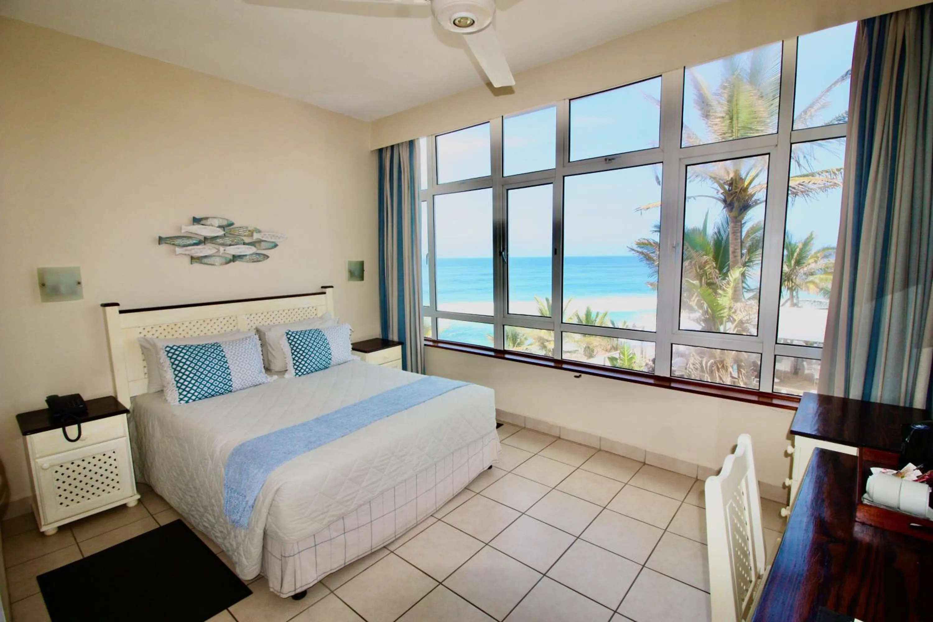 Beach, Bed in Salt Rock Hotel and Beach Resort