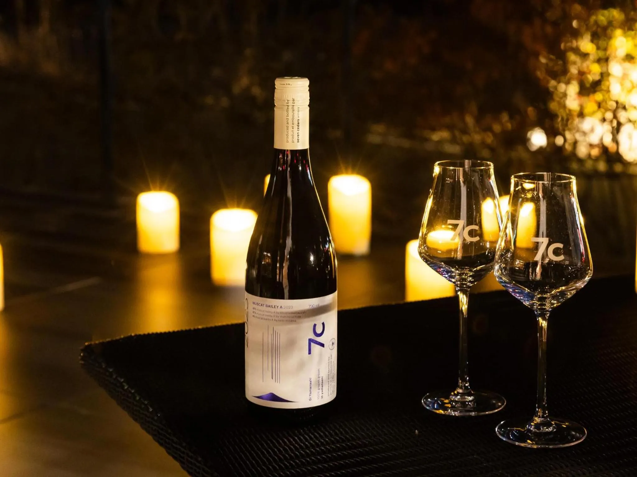 Drinks in 7c villa and winery