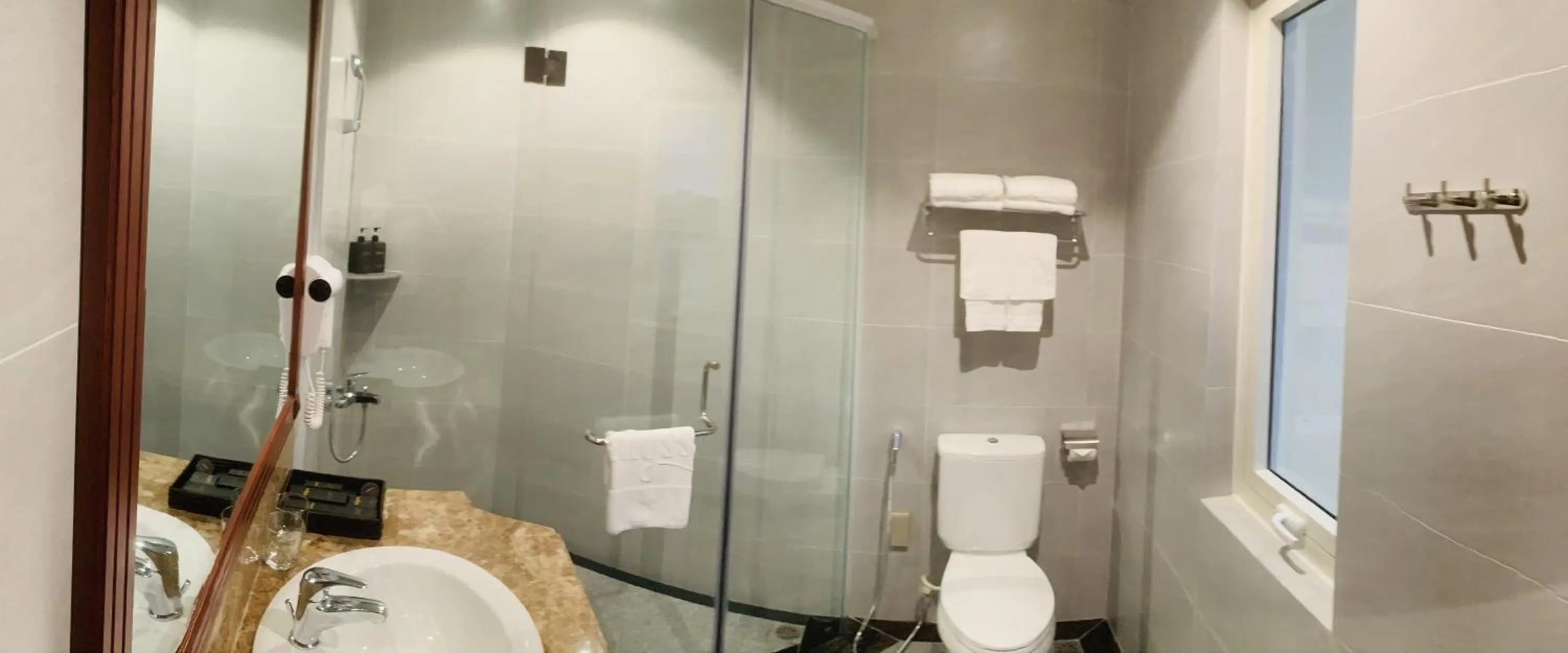 Shower in CALYSSA HOTELS & VILLAGE