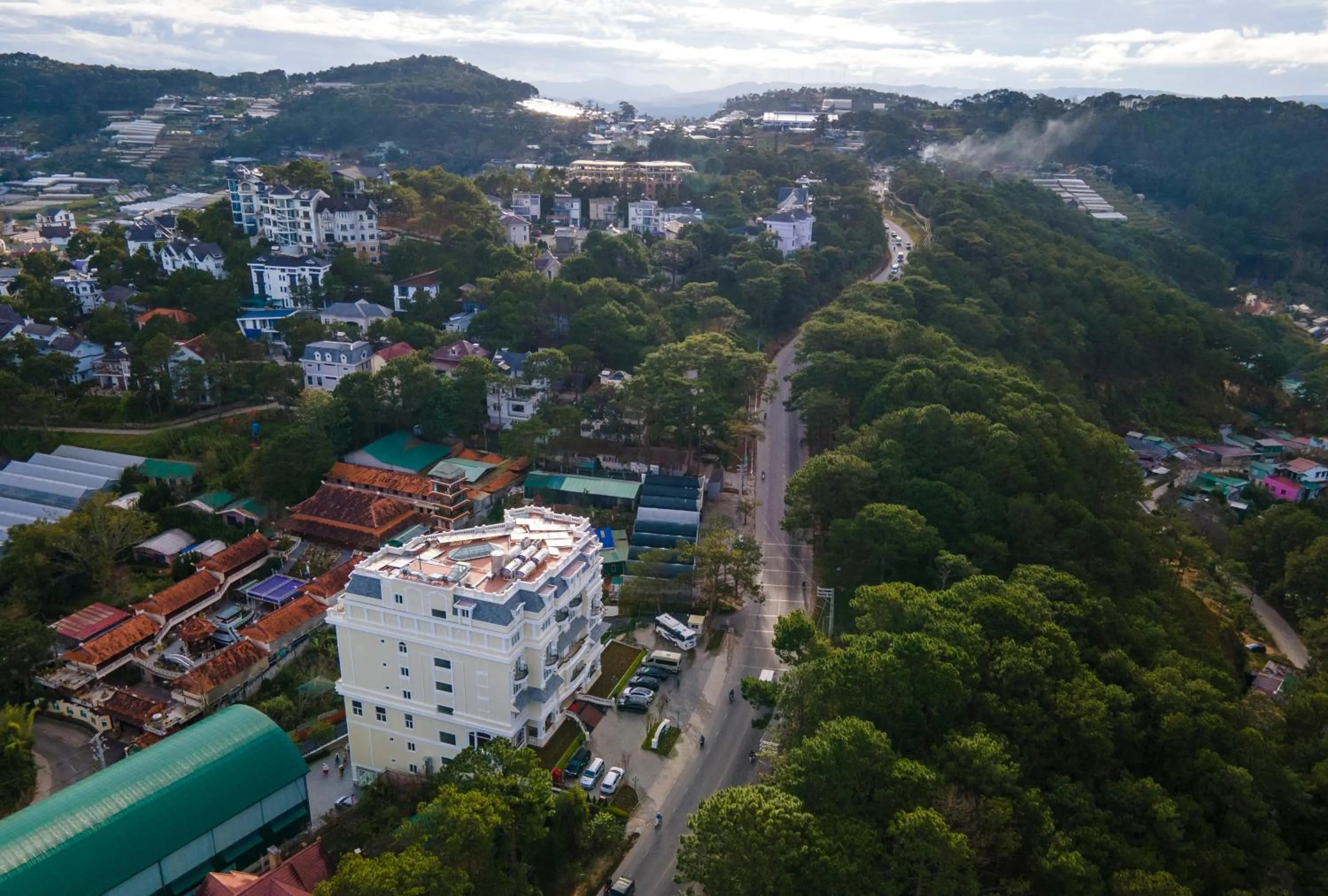 Bird's eye view in CALYSSA HOTELS & VILLAGE