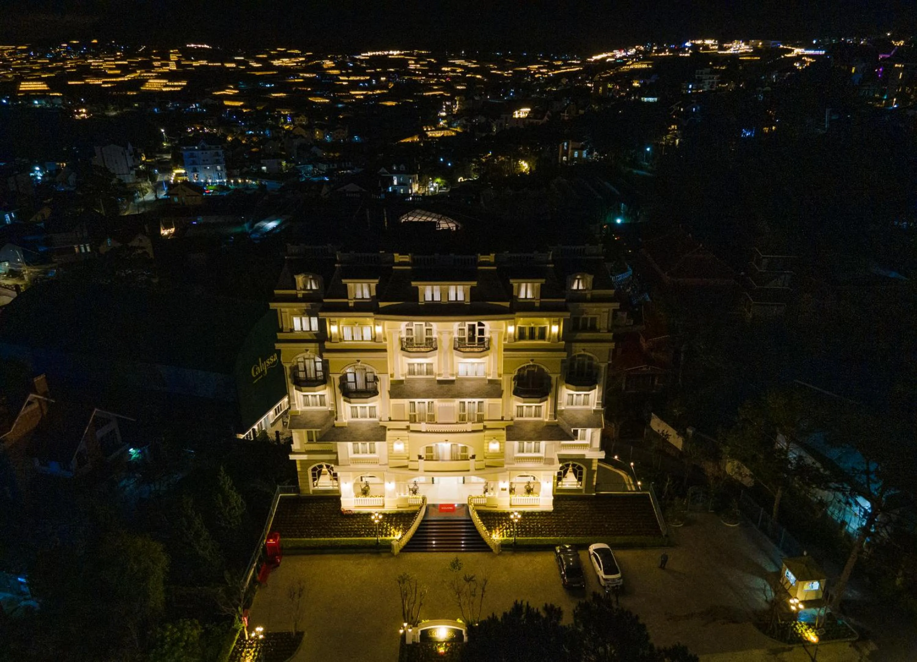 Bird's eye view in CALYSSA HOTELS & VILLAGE