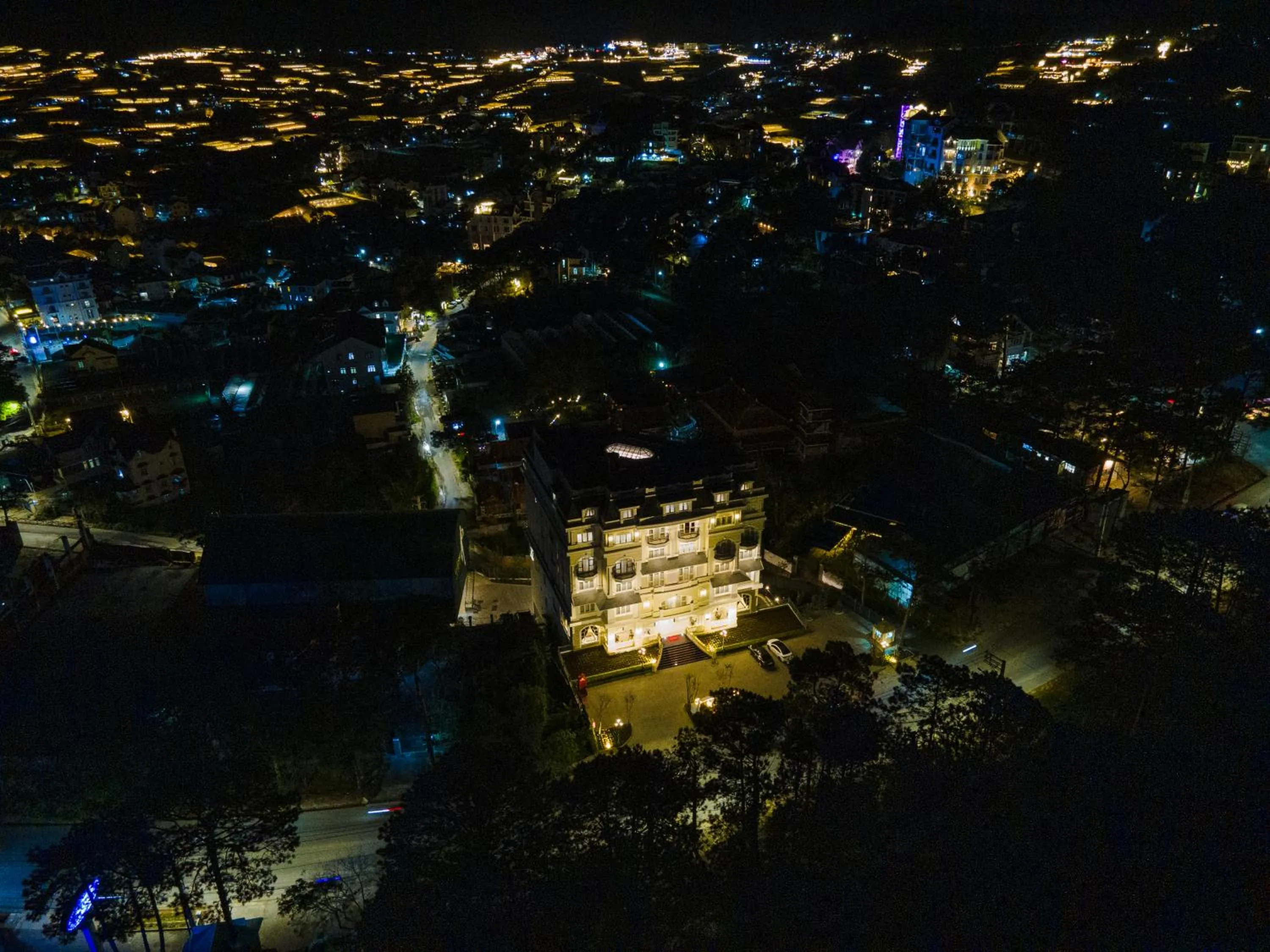 Bird's eye view in CALYSSA HOTELS & VILLAGE