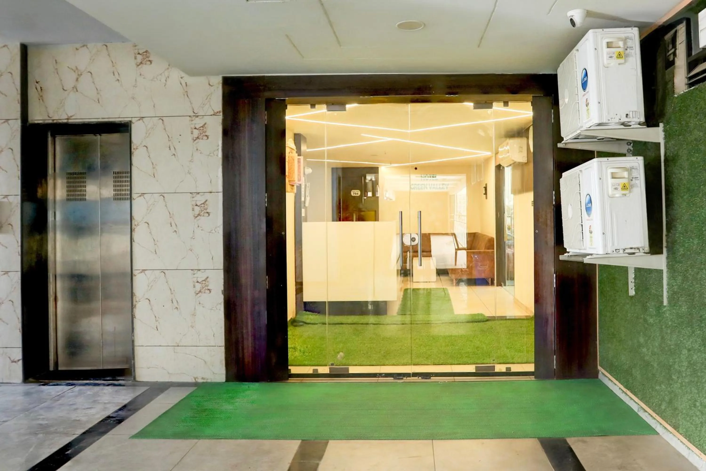 Facade/entrance in Super Hotel O Nana Chiloda Near Airport Formerly Green Valley