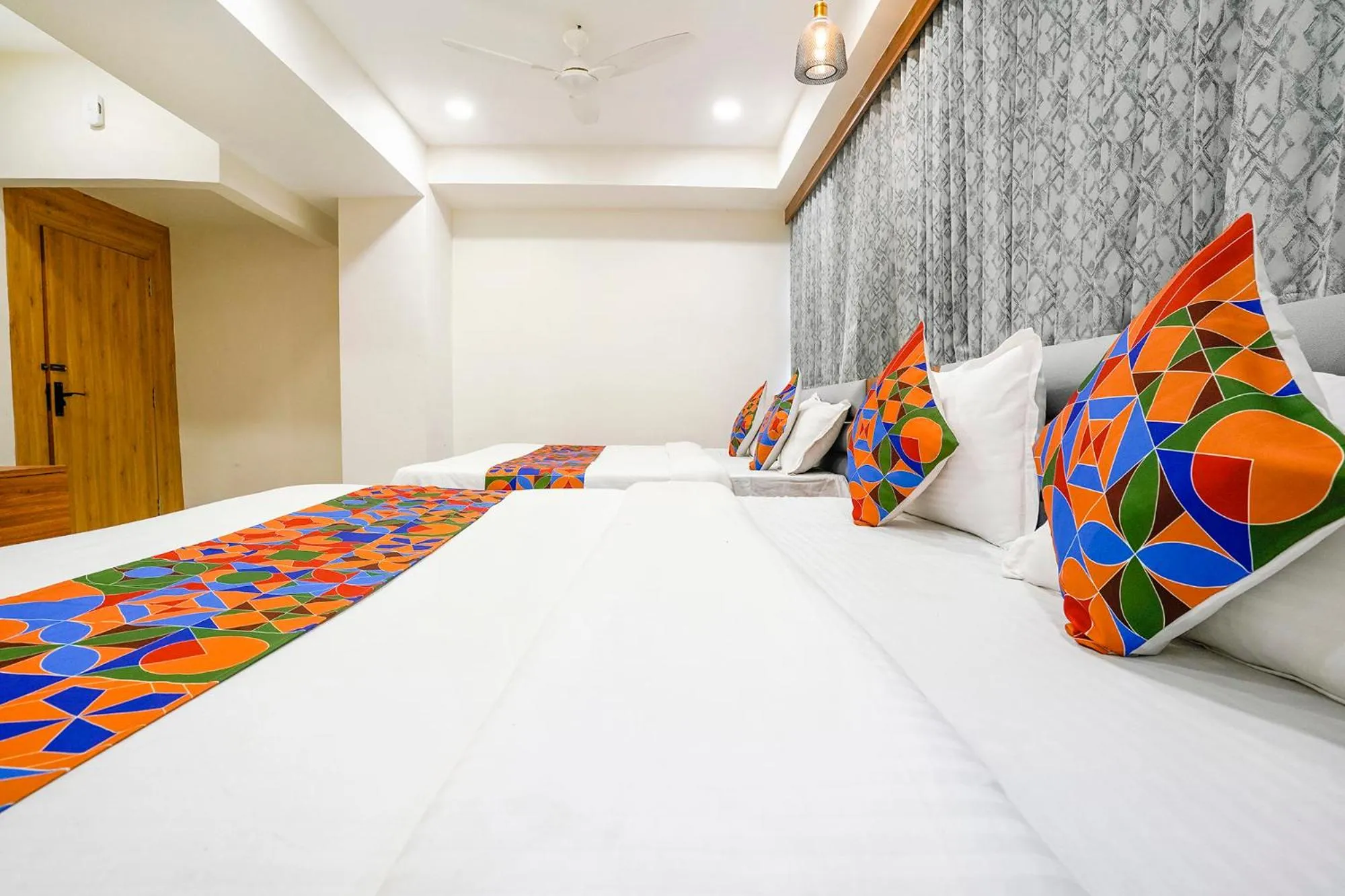 Bed in FabHotel Namantra - Nr Apollo Circle Sardar Patel Ring Road