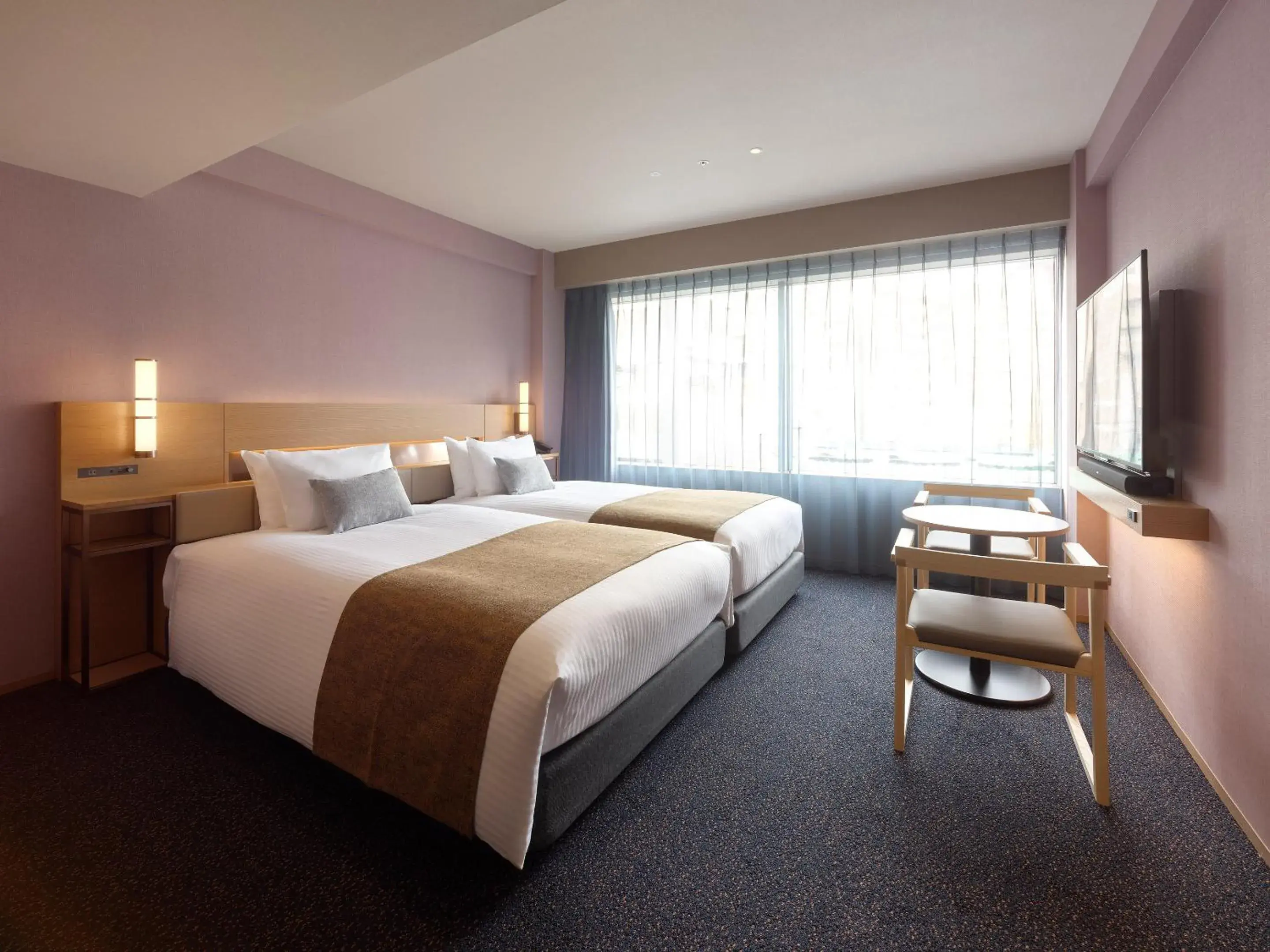 Deluxe Twin Room in Mitsui Garden Hotel Kyoto Sanjo PREMIER Deluxe Twin Room in Mitsui Garden Hotel Kyoto Sanjo PREMIER