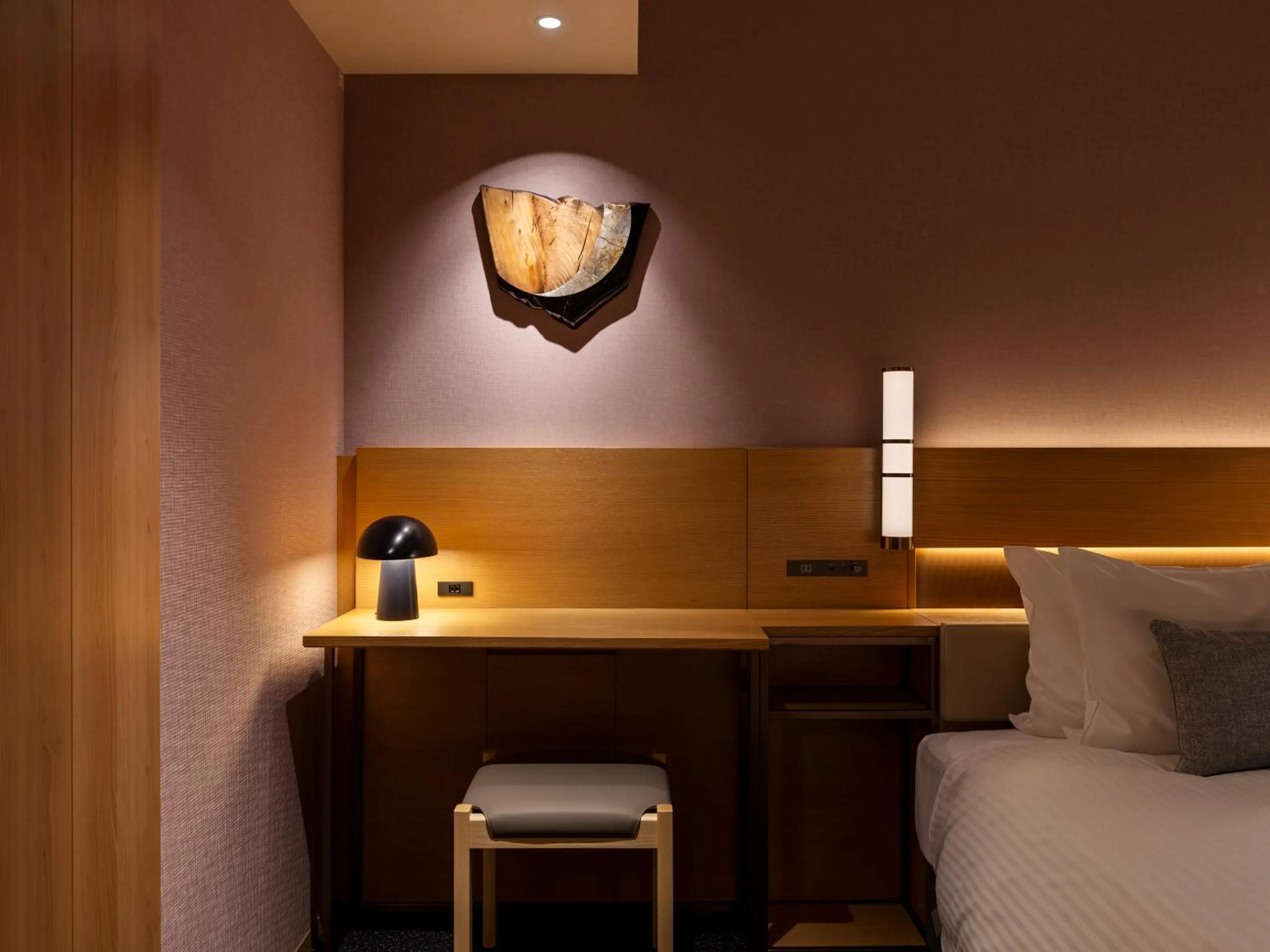 Photo of the whole room, Bed in Mitsui Garden Hotel Kyoto Sanjo PREMIER