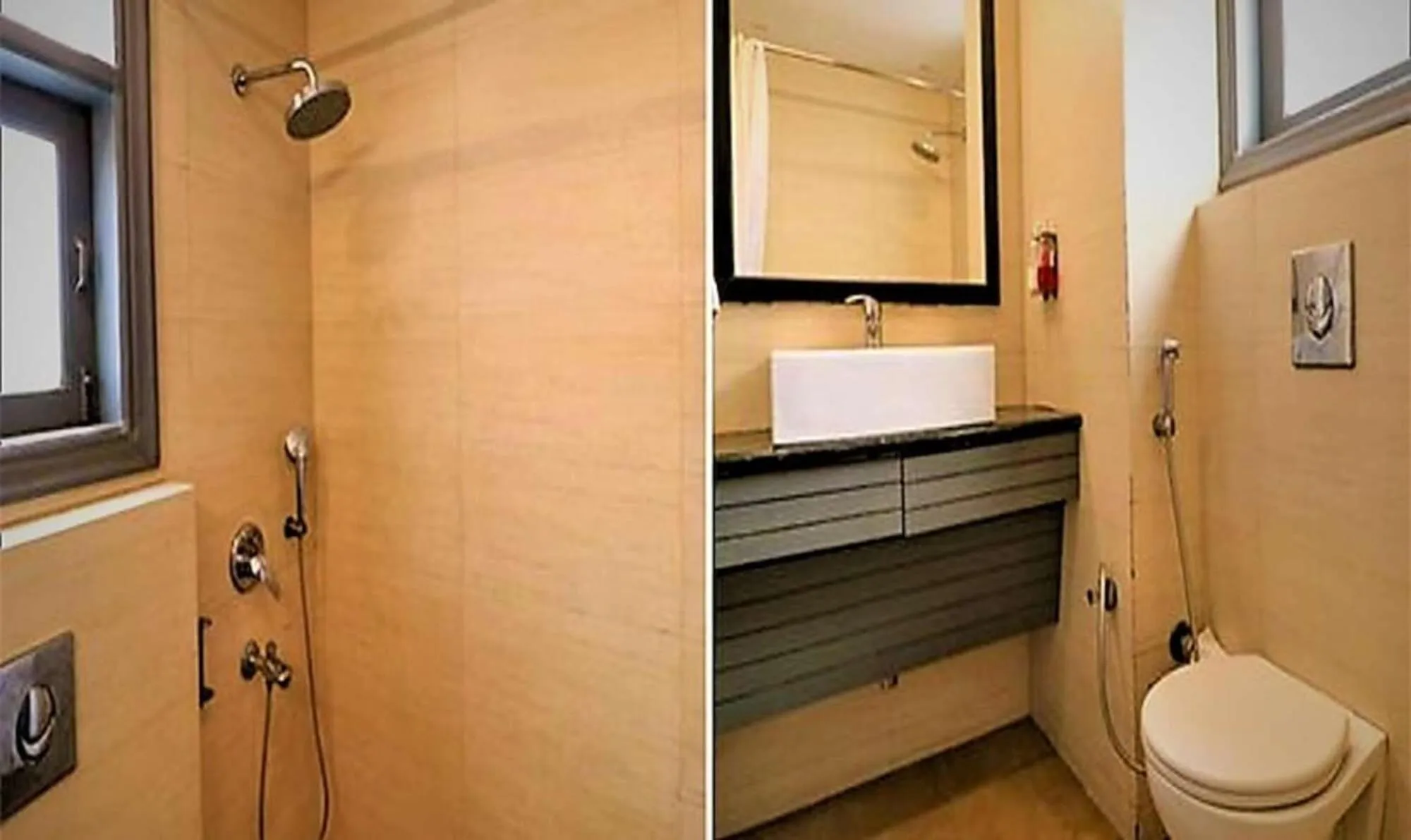 Bathroom in FabHotel Majestic JPM I