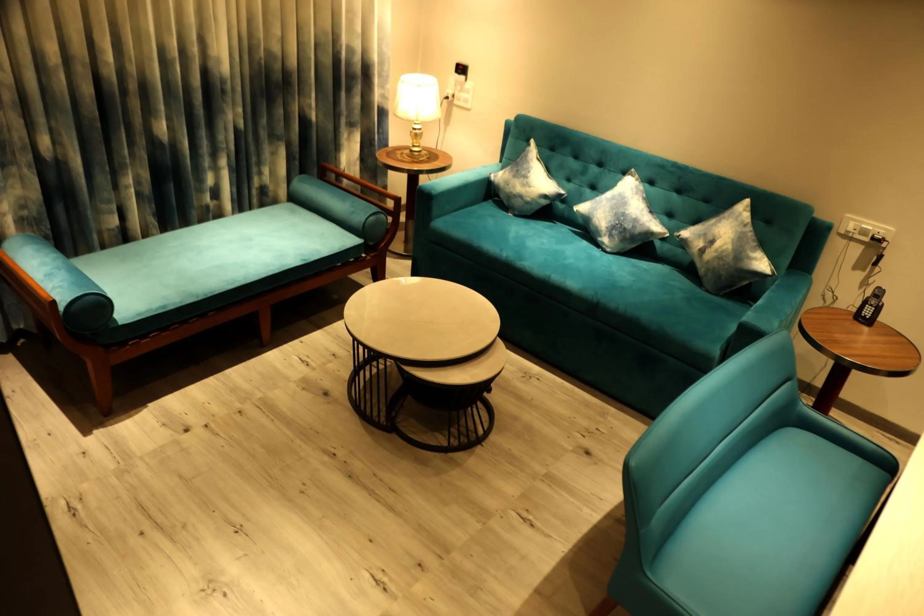 Seating area in Hotel The Excellency