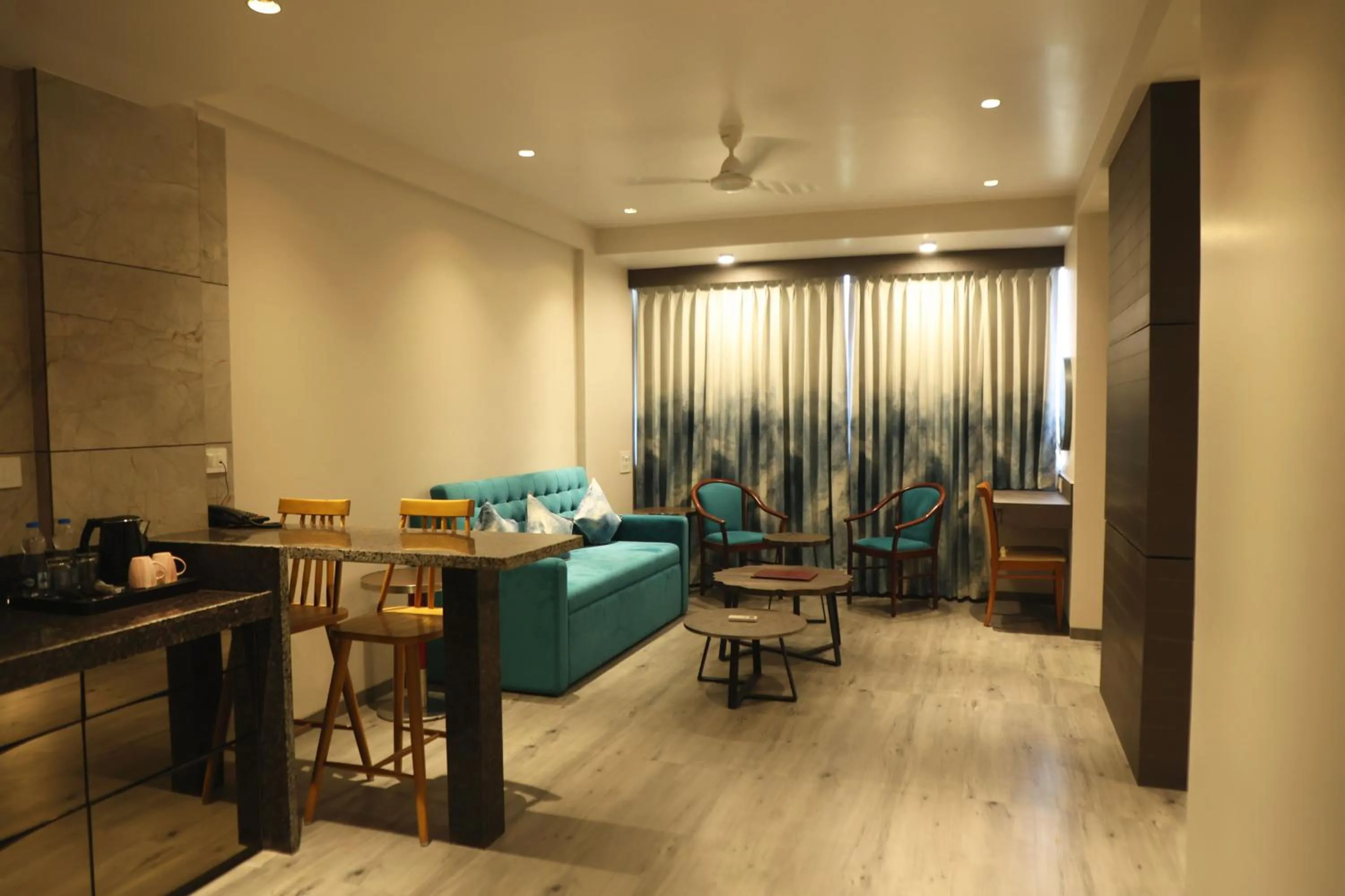 Seating area in Hotel The Excellency