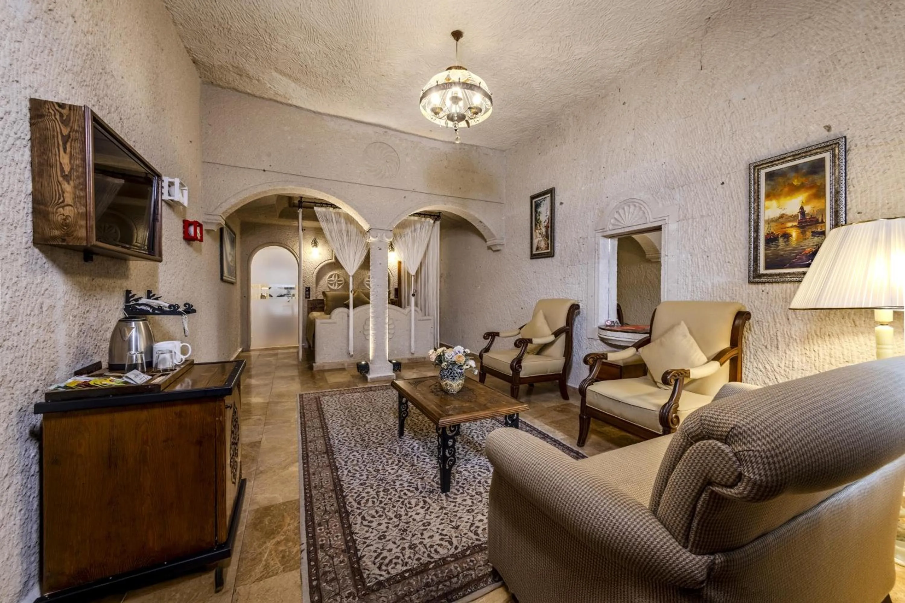 TV and multimedia in Cappadocia Inn Cave Hotel