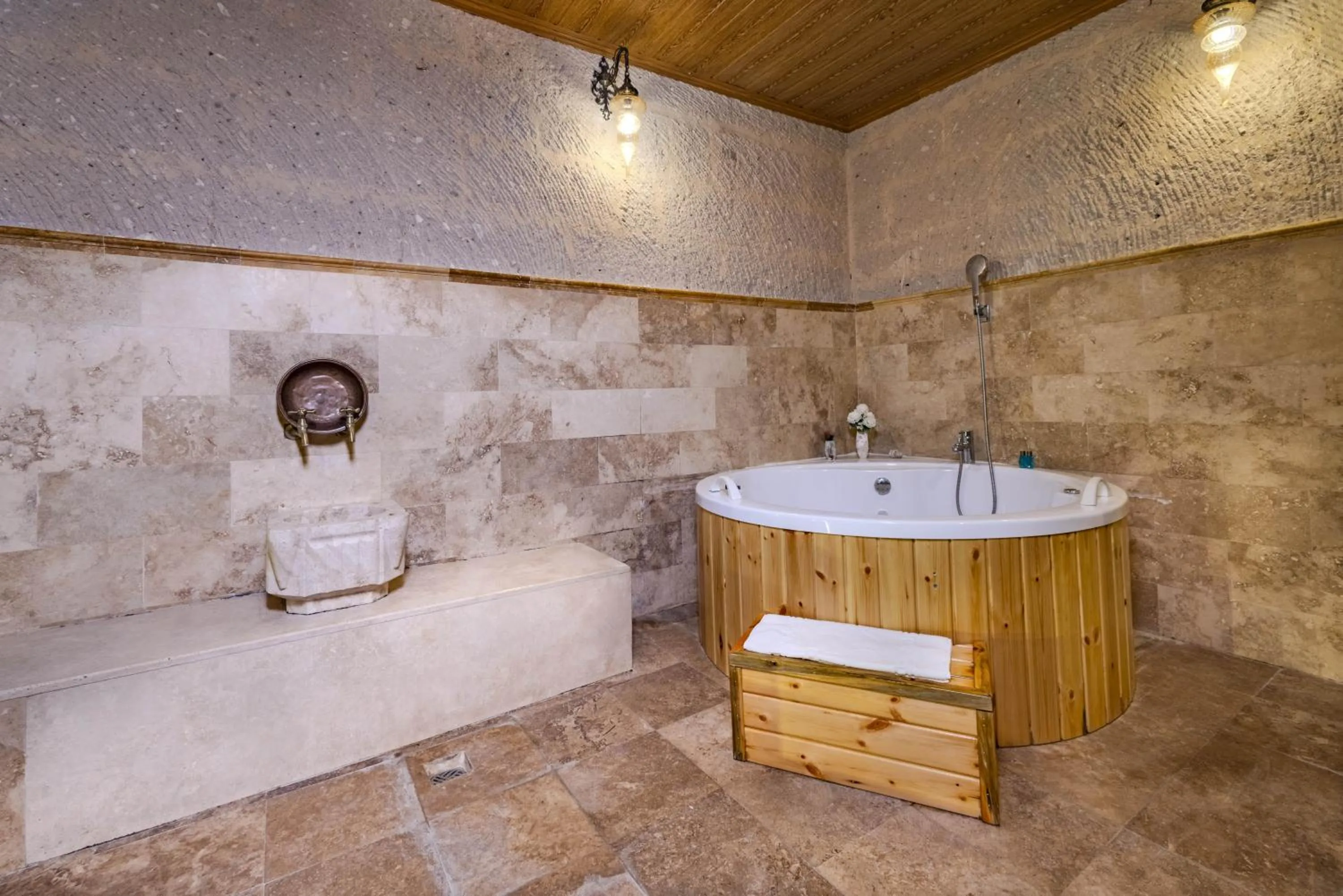 Bathroom in Cappadocia Inn Cave Hotel