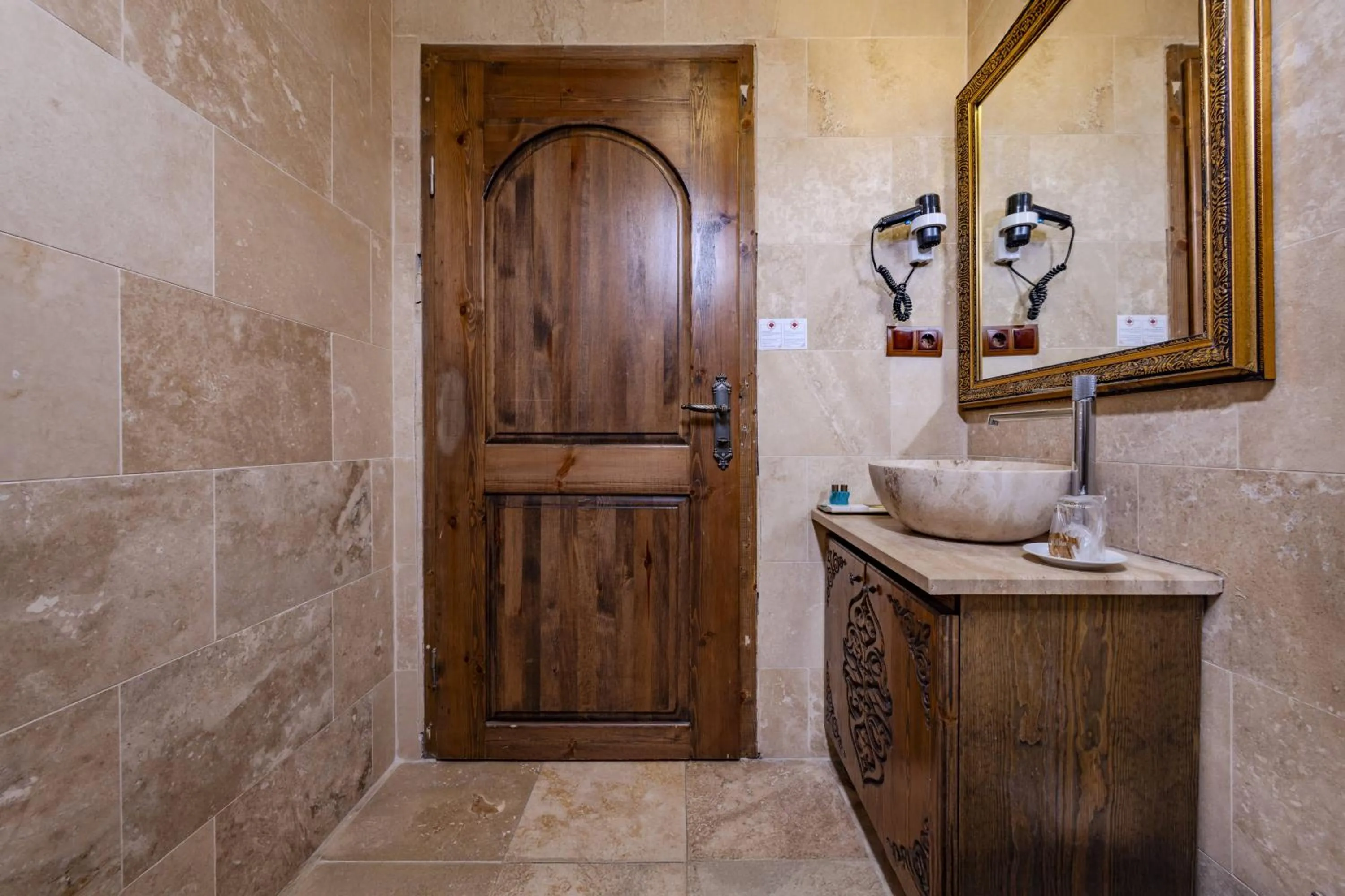 Shower in Cappadocia Inn Cave Hotel