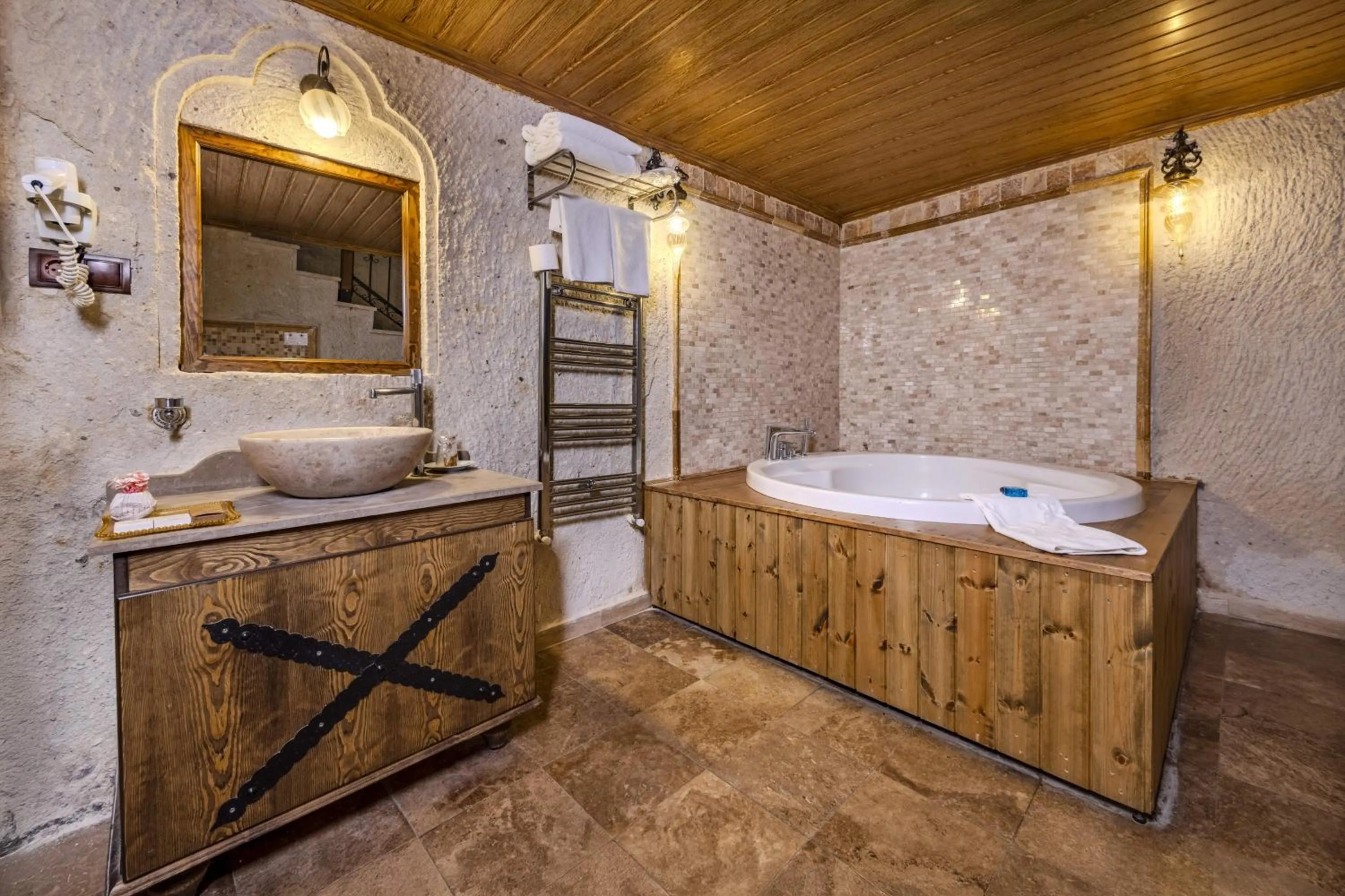 Bathroom in Cappadocia Inn Cave Hotel