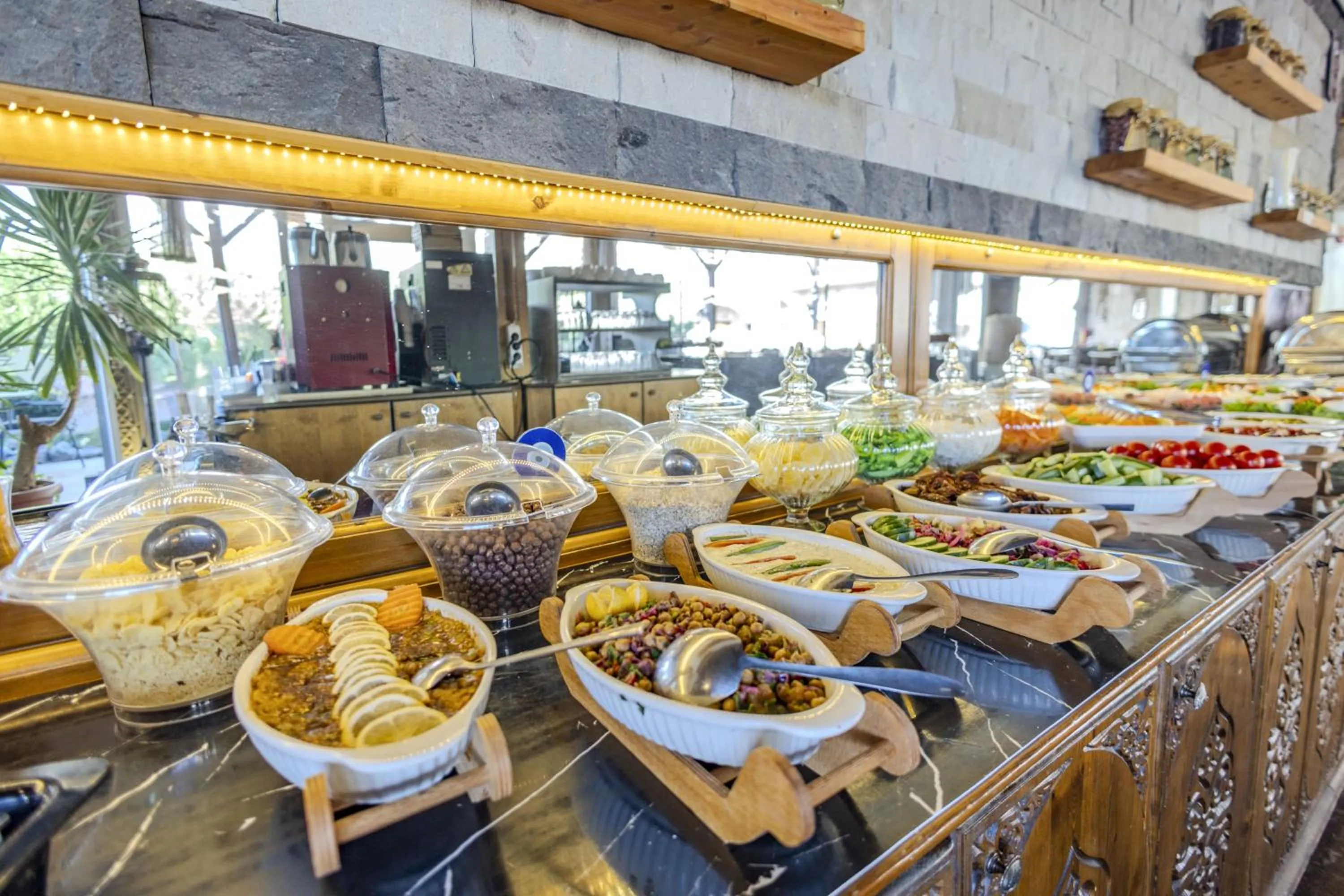 Buffet breakfast in Cappadocia Inn Cave Hotel