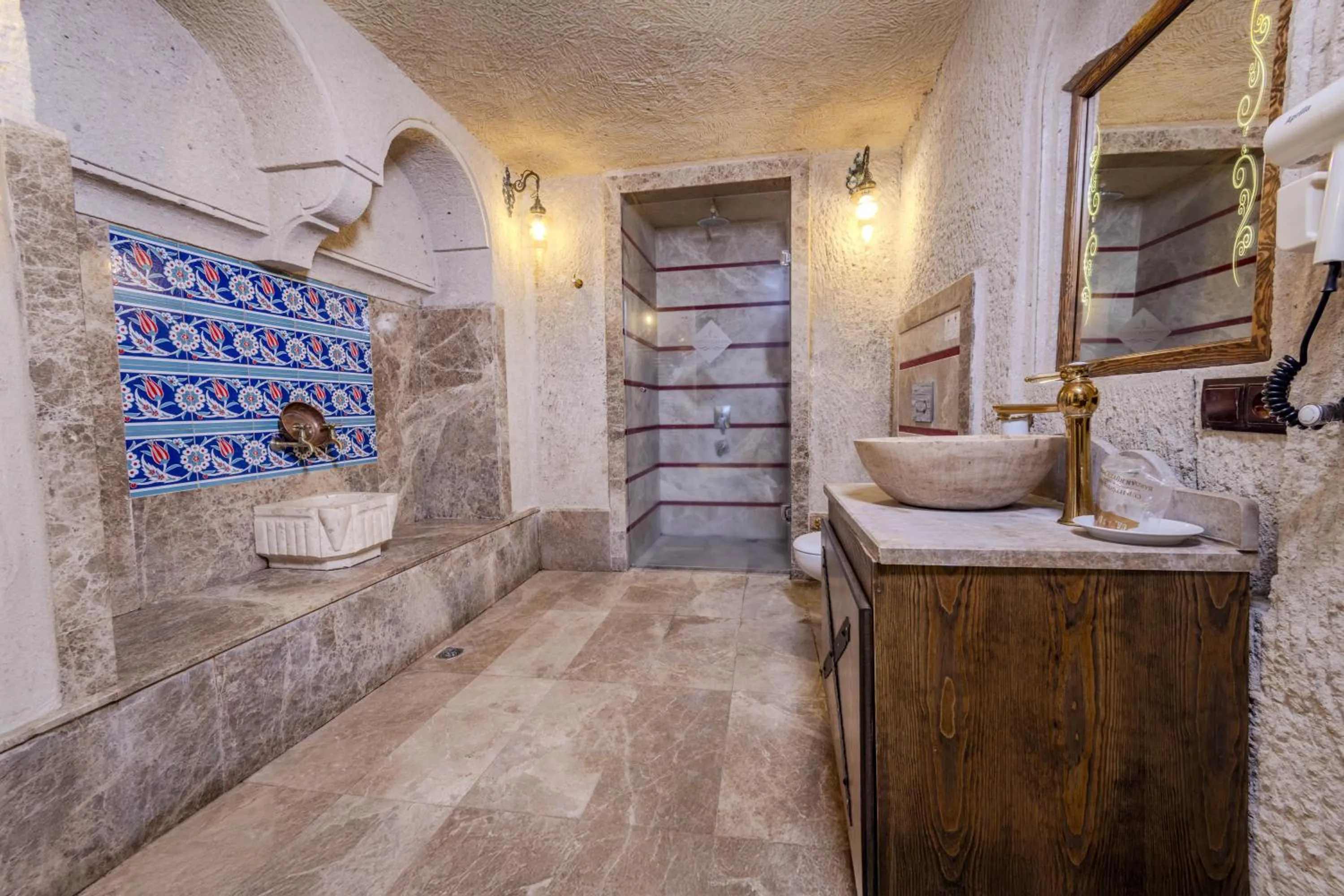 Bathroom in Cappadocia Inn Cave Hotel