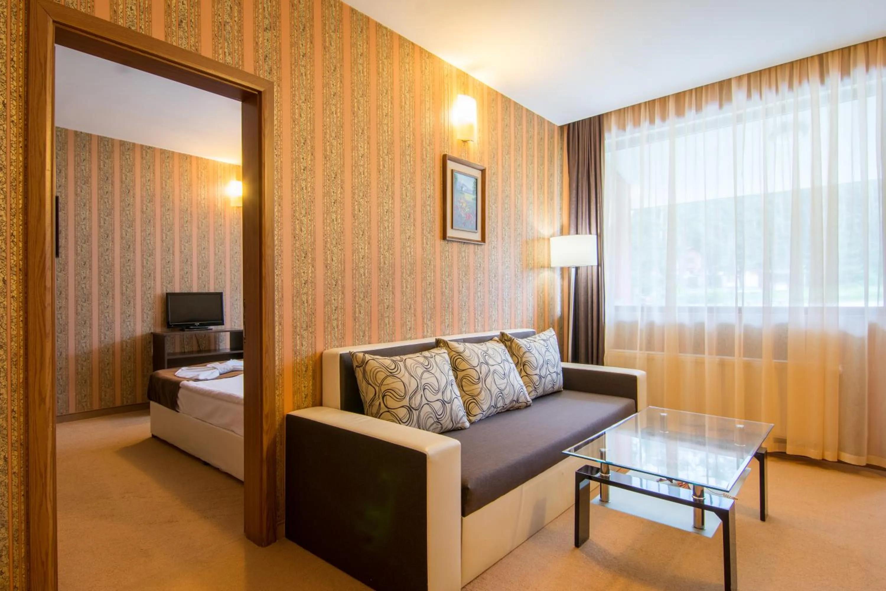 One-Bedroom Suite with Balcony in Paradise SPA Hotel