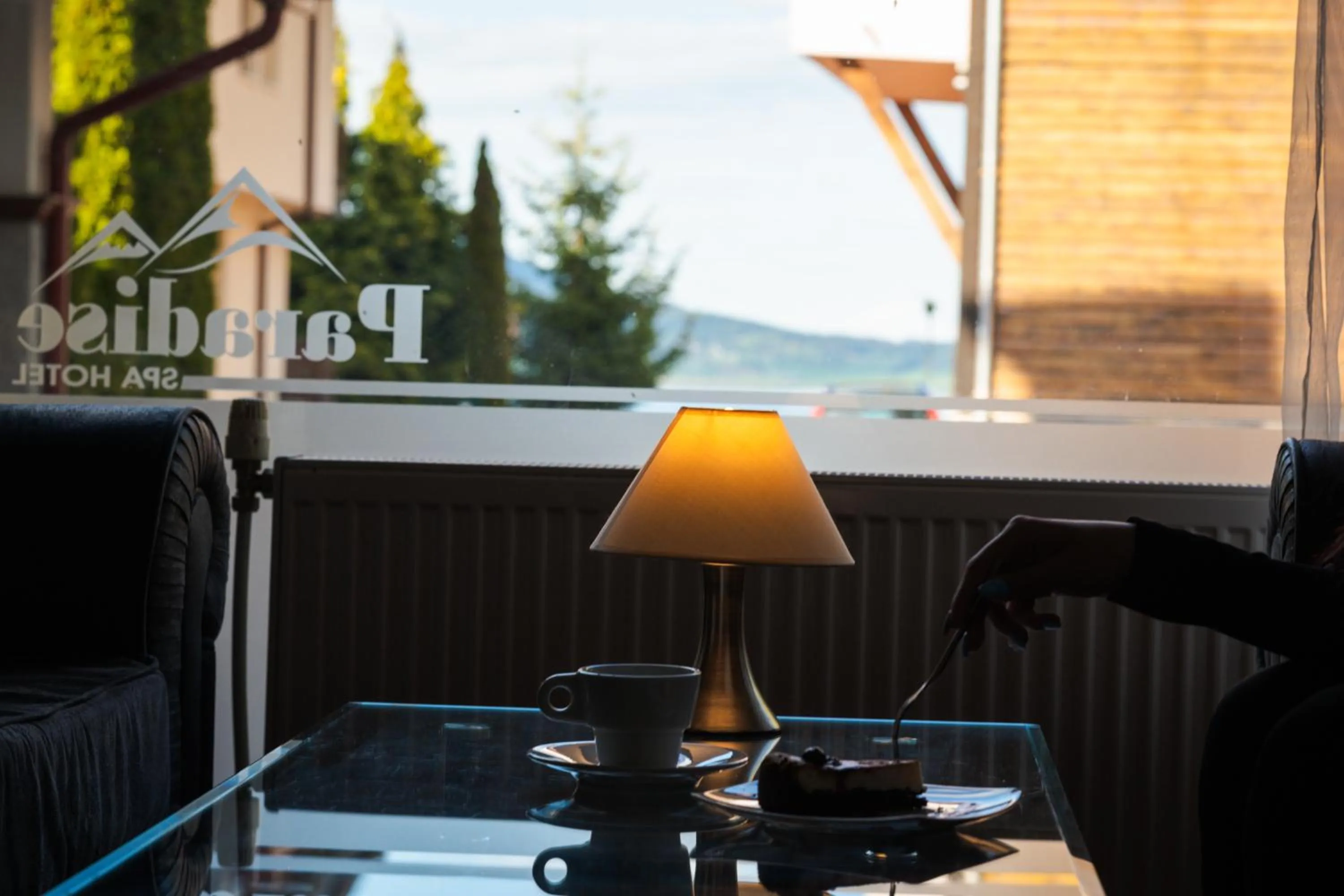 Lobby or reception in Paradise SPA Hotel