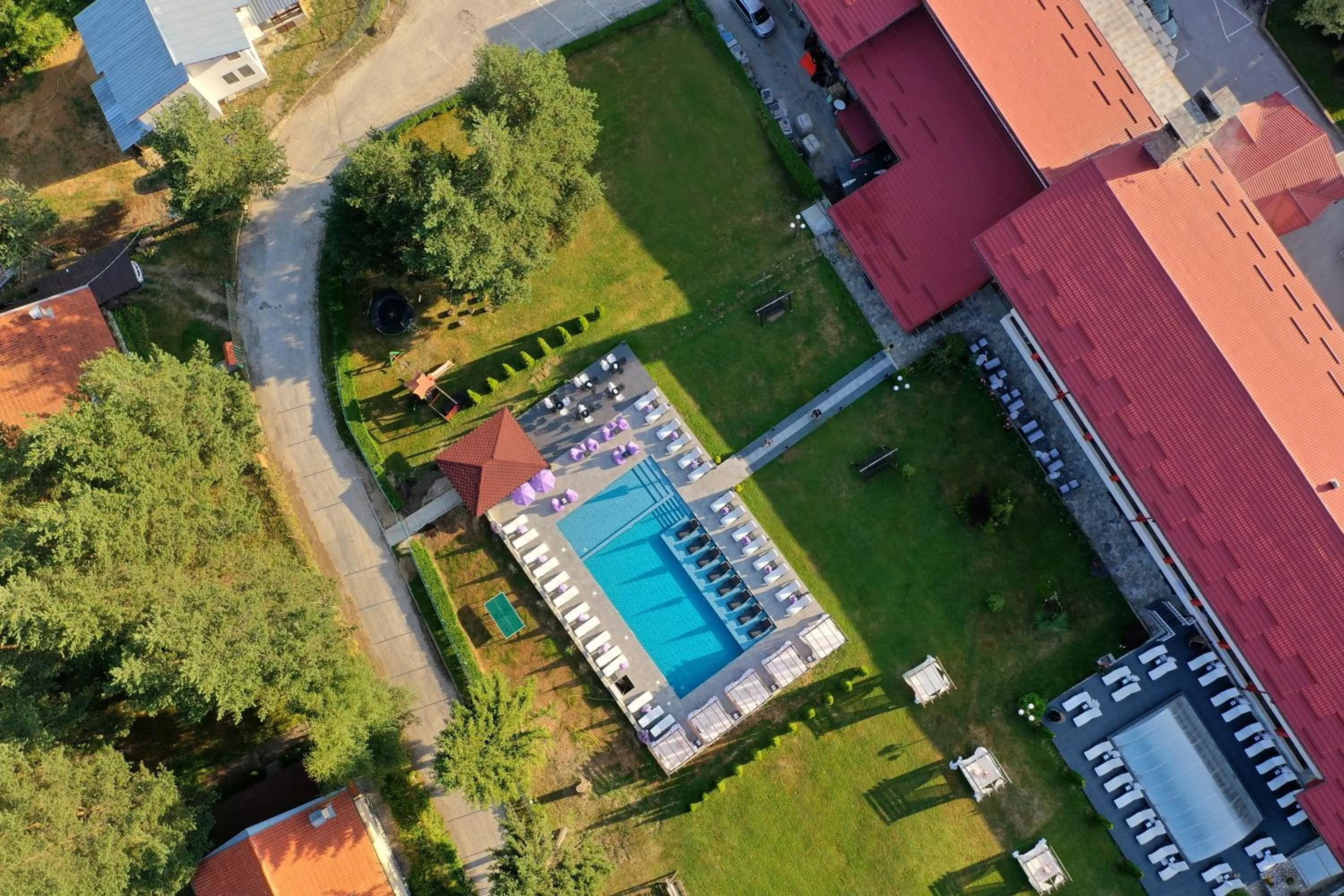 Swimming pool in Paradise SPA Hotel