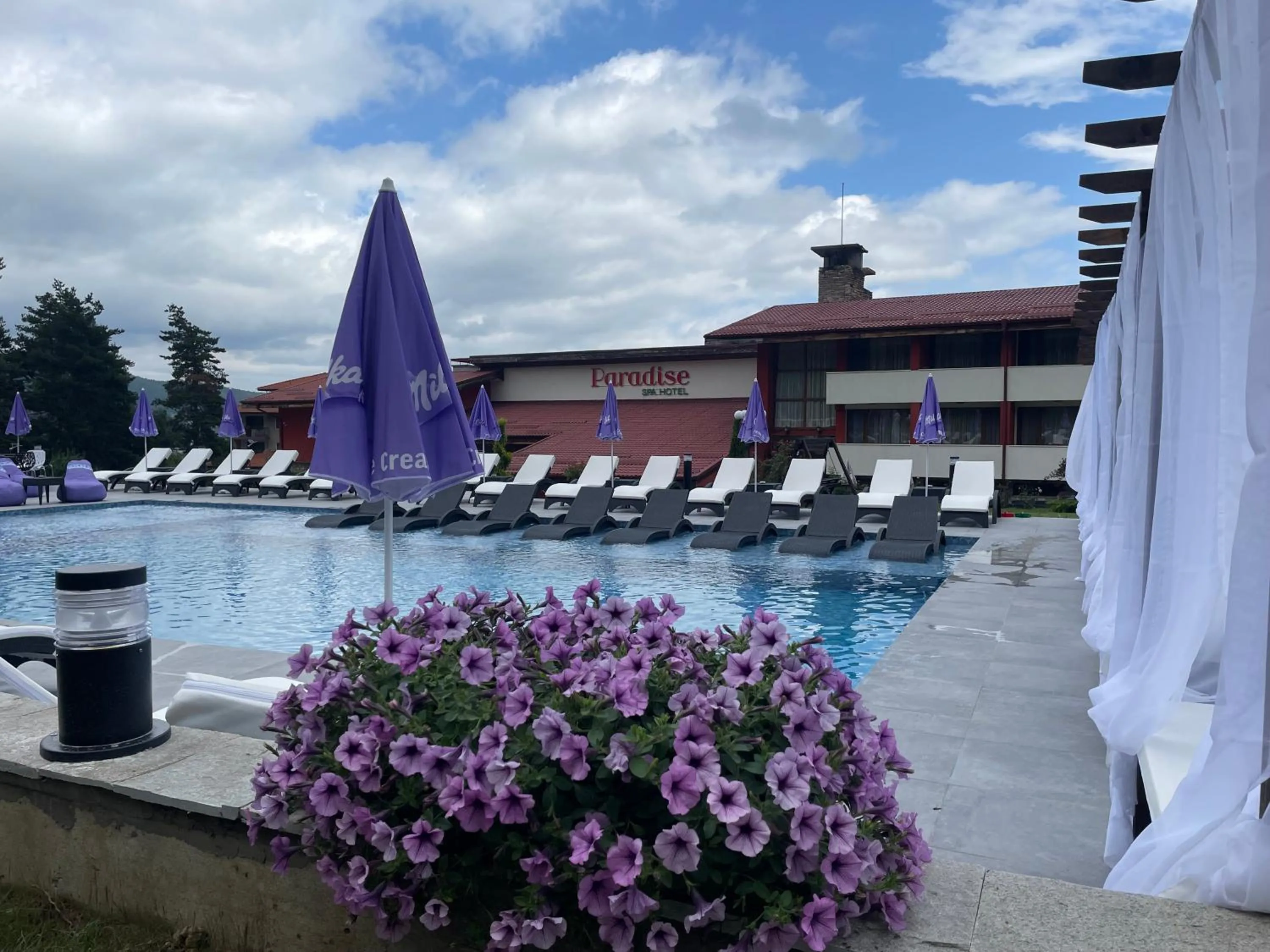 Swimming pool in Paradise SPA Hotel