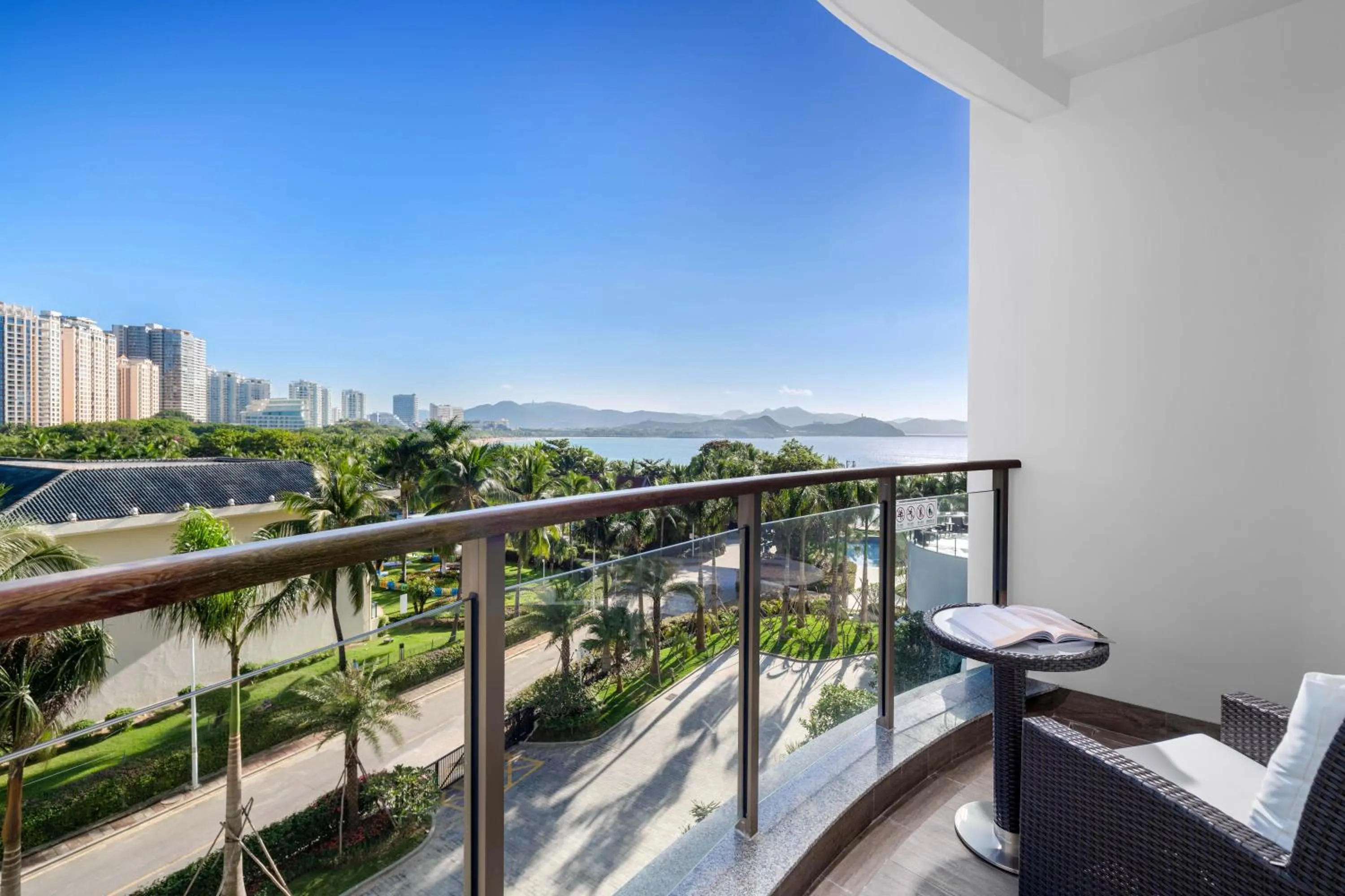 Balcony/Terrace in Sanya Junji Seaview Hotel