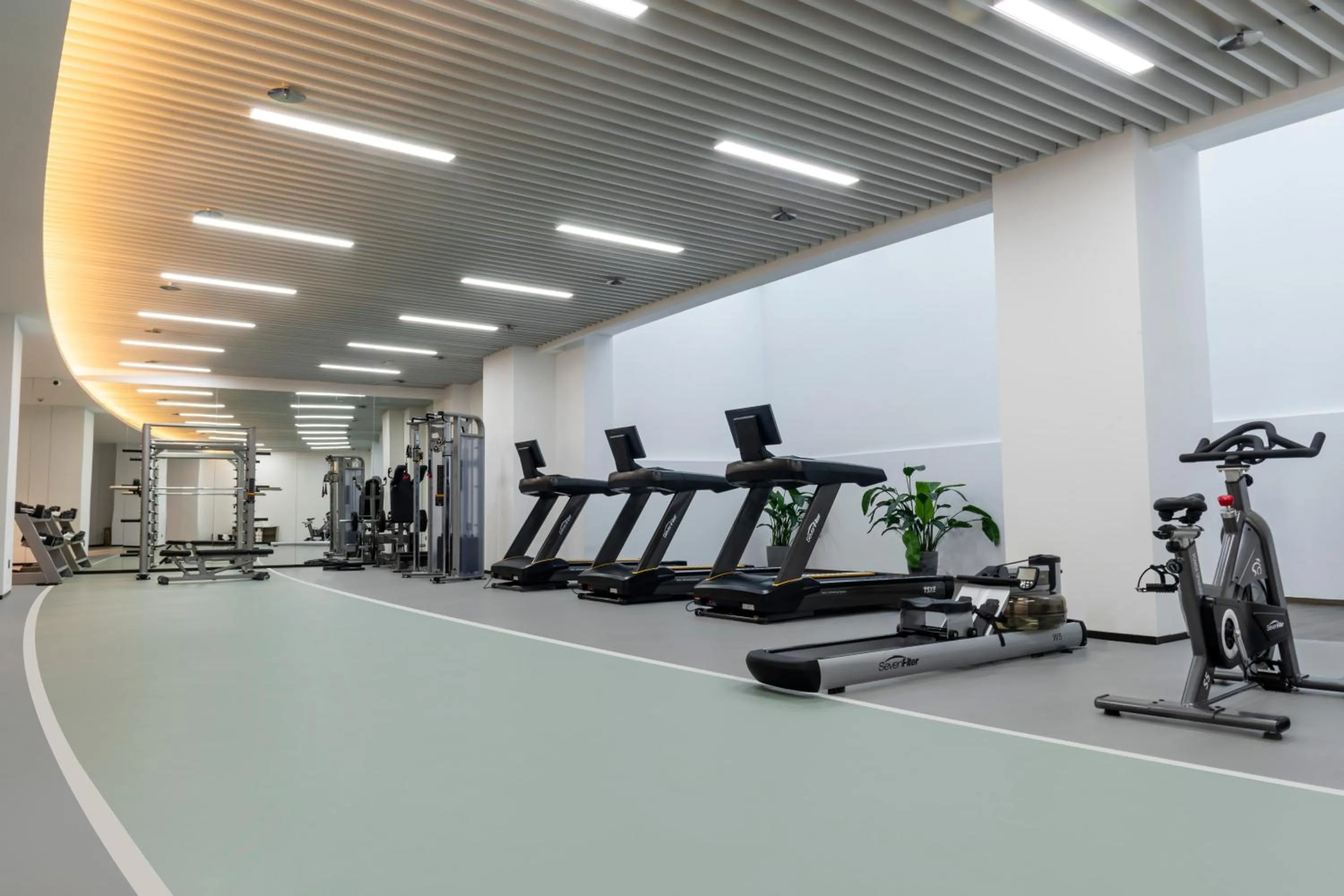 Fitness centre/facilities in Sanya Junji Seaview Hotel