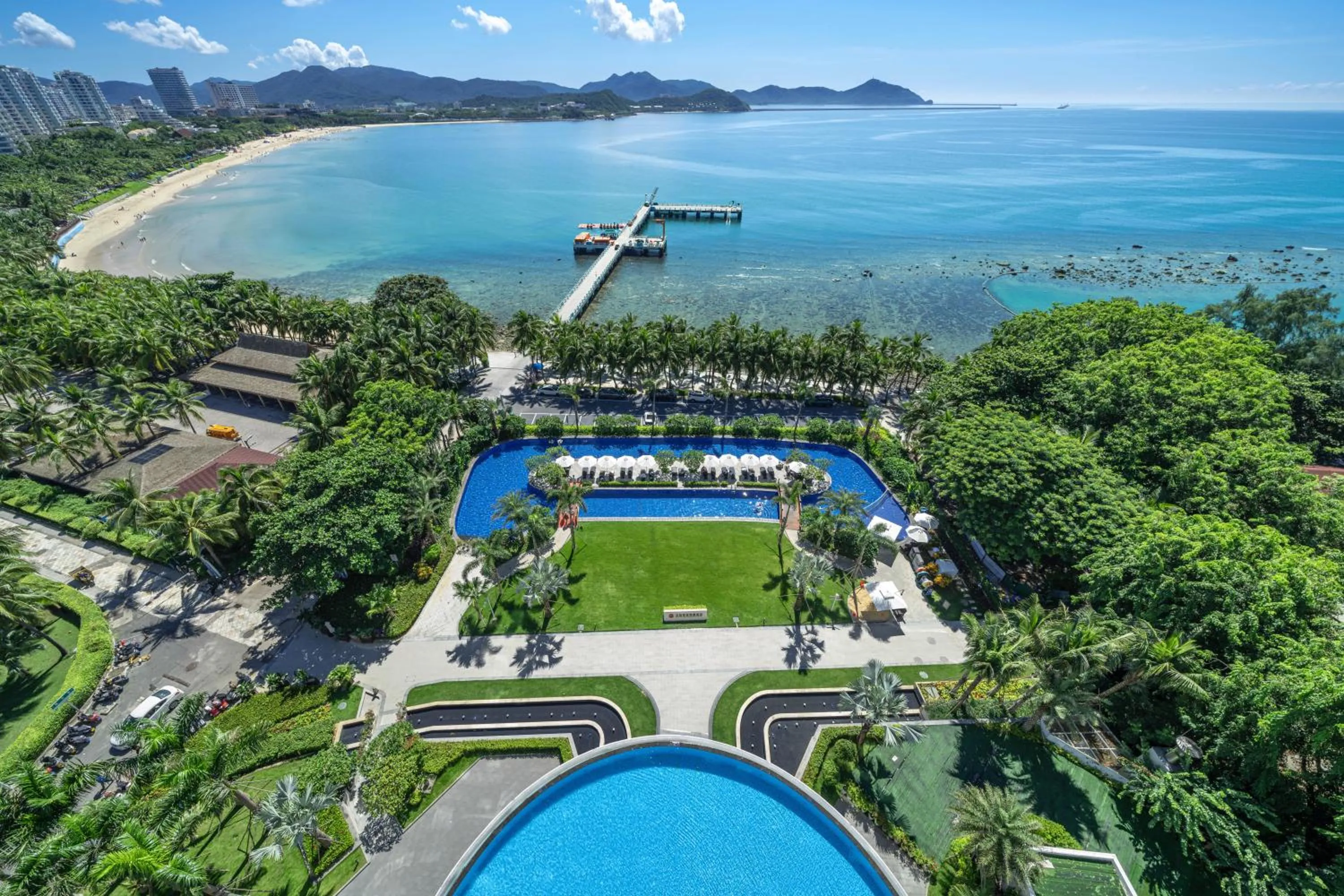 Natural landscape in Sanya Junji Seaview Hotel