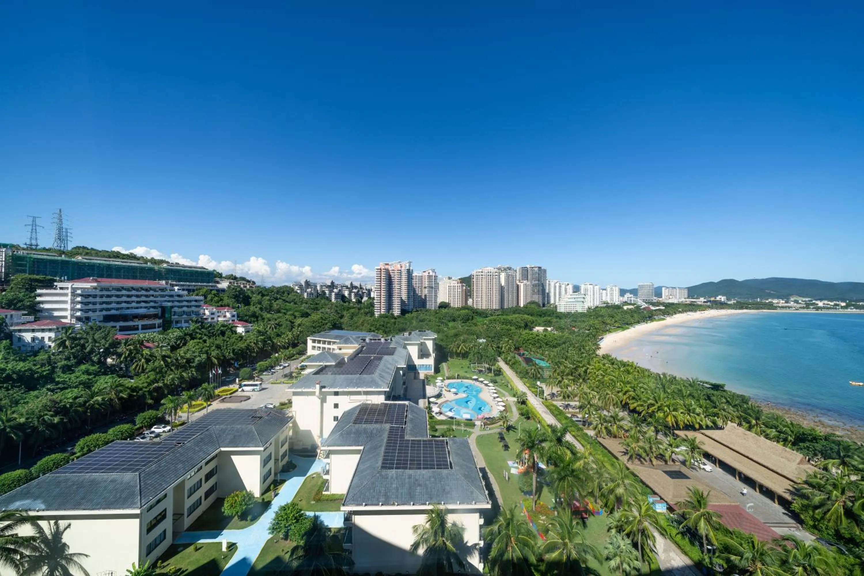 City view in Sanya Junji Seaview Hotel