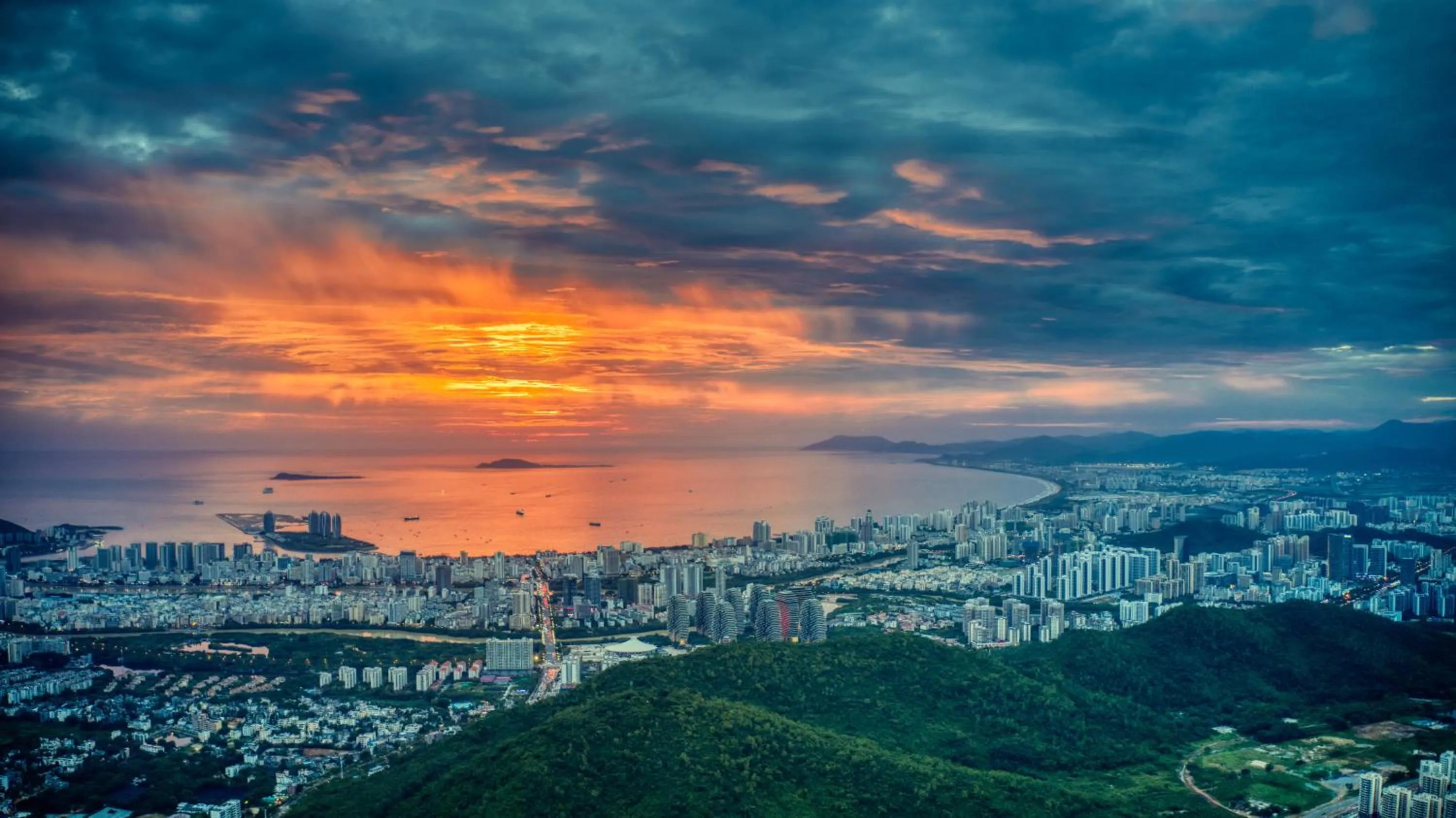 Natural landscape in Sanya Junji Seaview Hotel