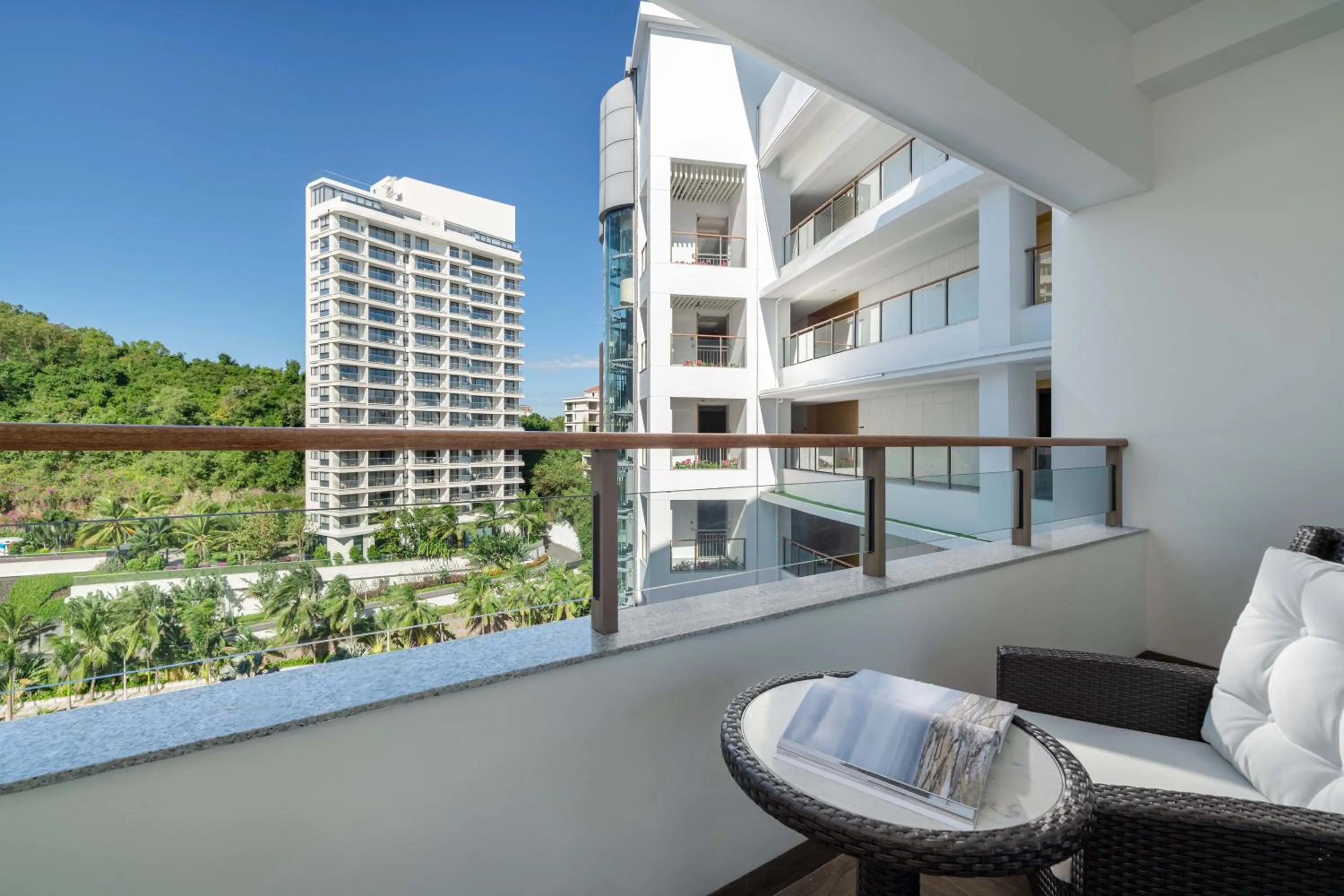 Balcony/Terrace in Sanya Junji Seaview Hotel