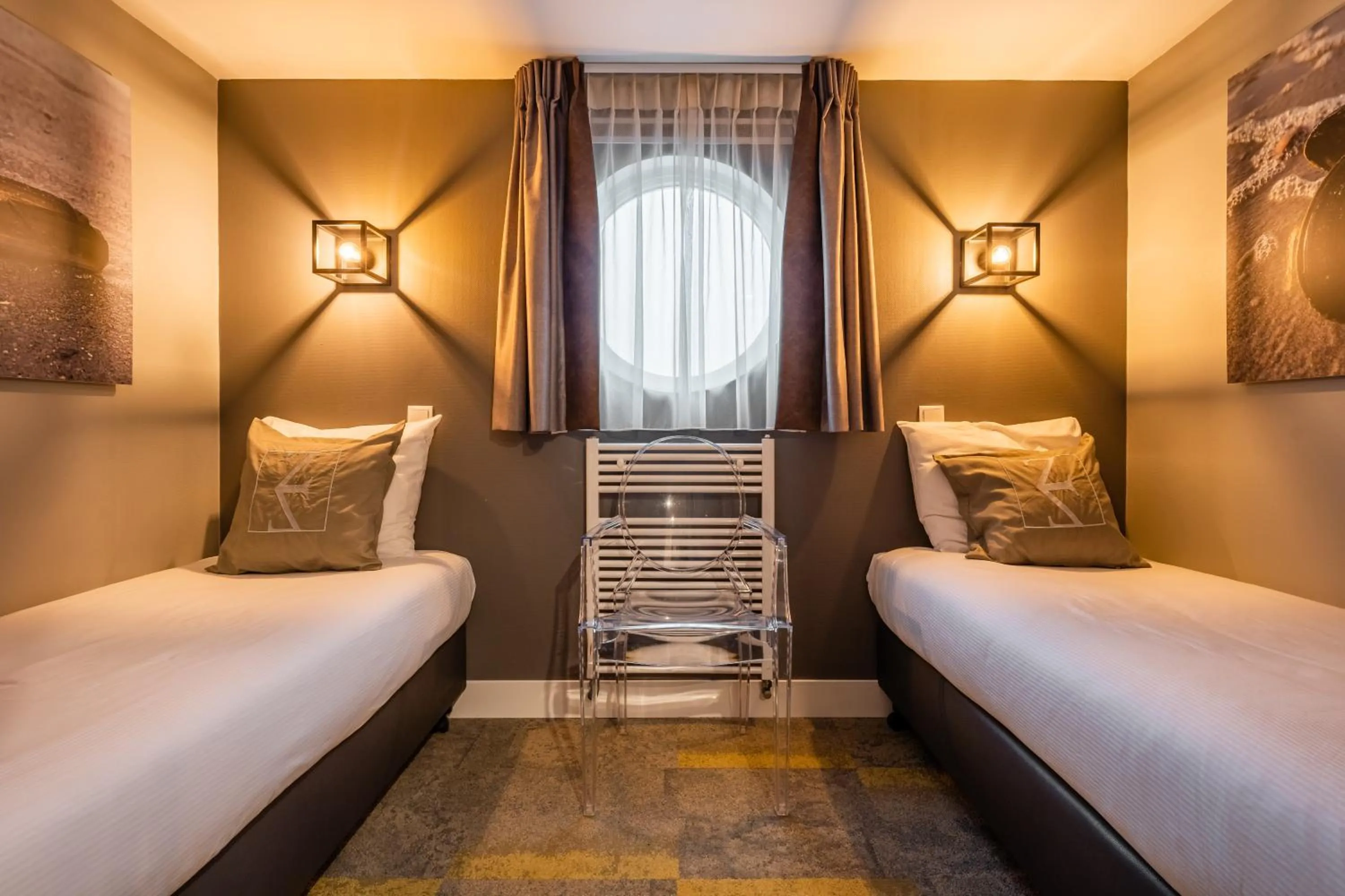 Bed in Hotel Zeezicht