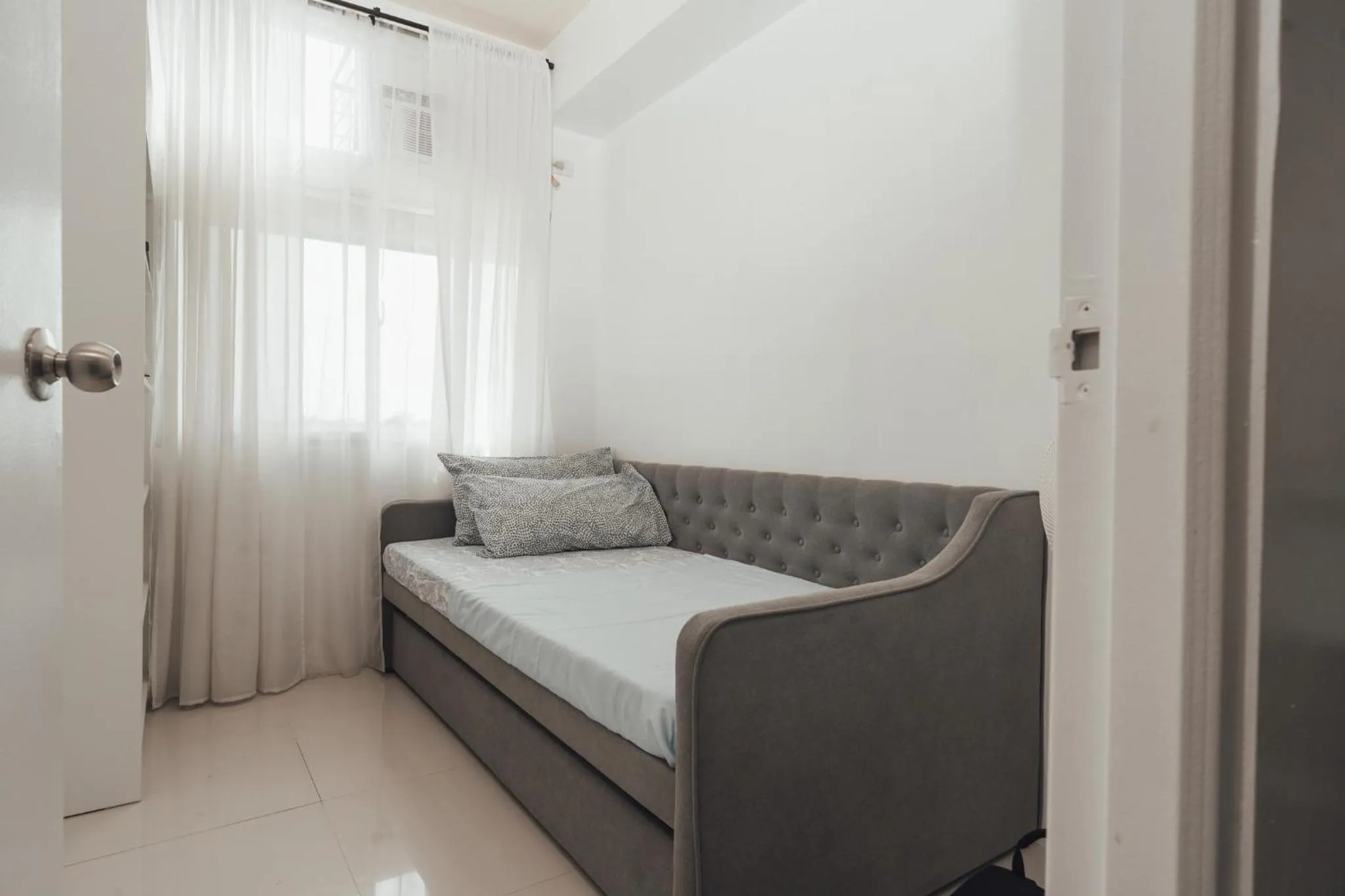 Bed in Modern Luxe Condo Unit in Cavite