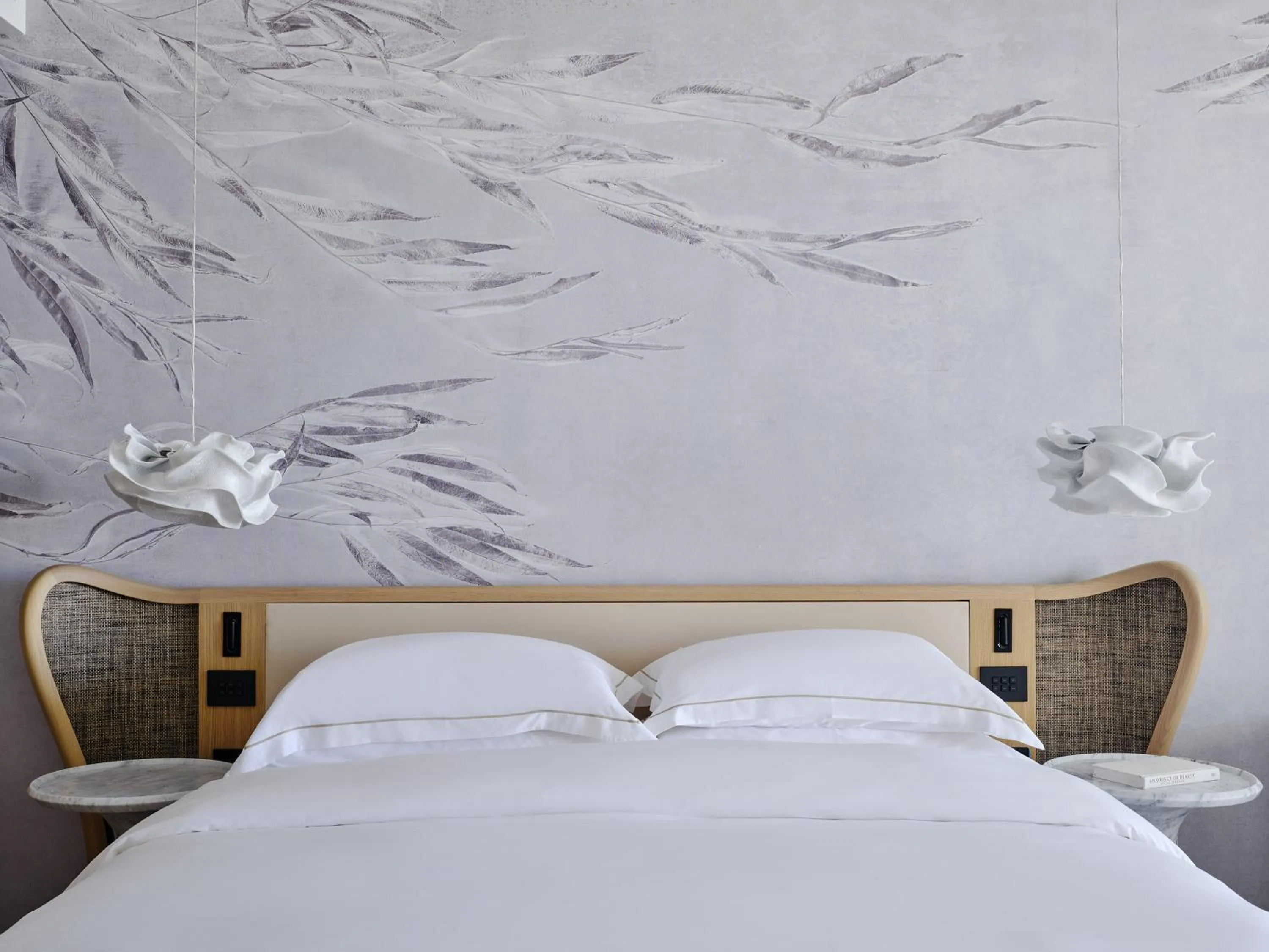 Bed in Deos Mykonos - A Myconian Collection Hotel