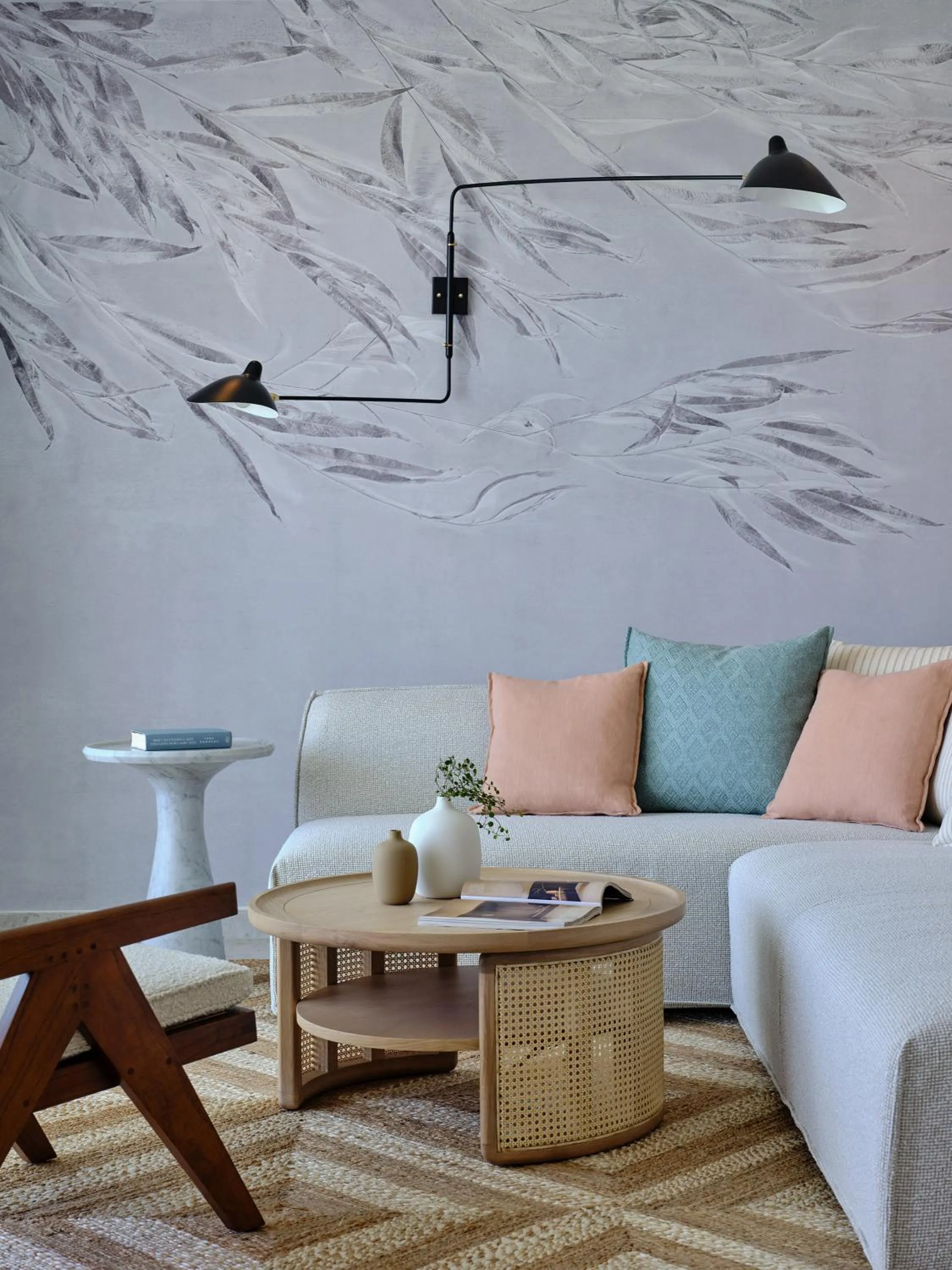 Living room in Deos Mykonos - A Myconian Collection Hotel