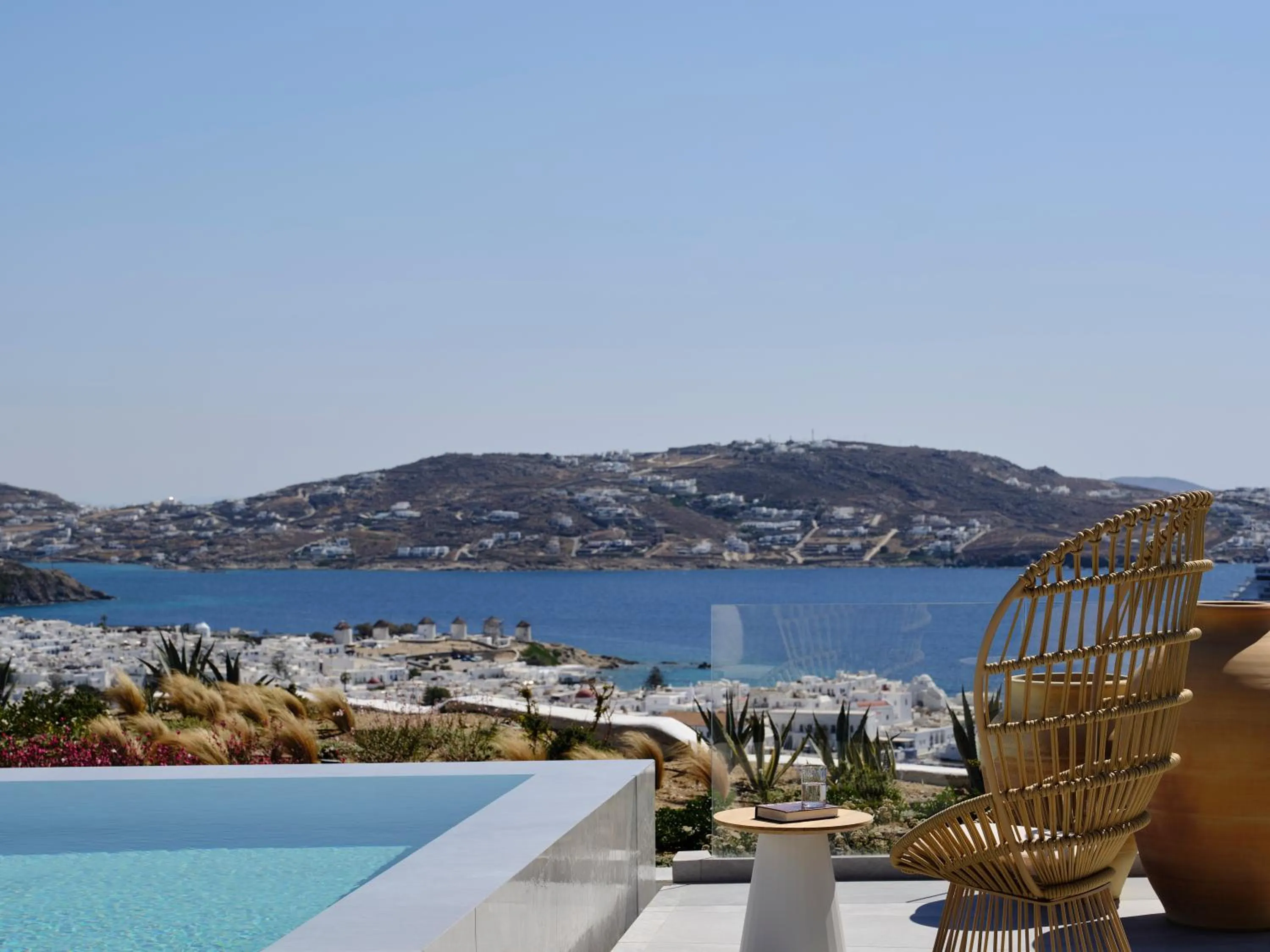 Sea view in Deos Mykonos - A Myconian Collection Hotel