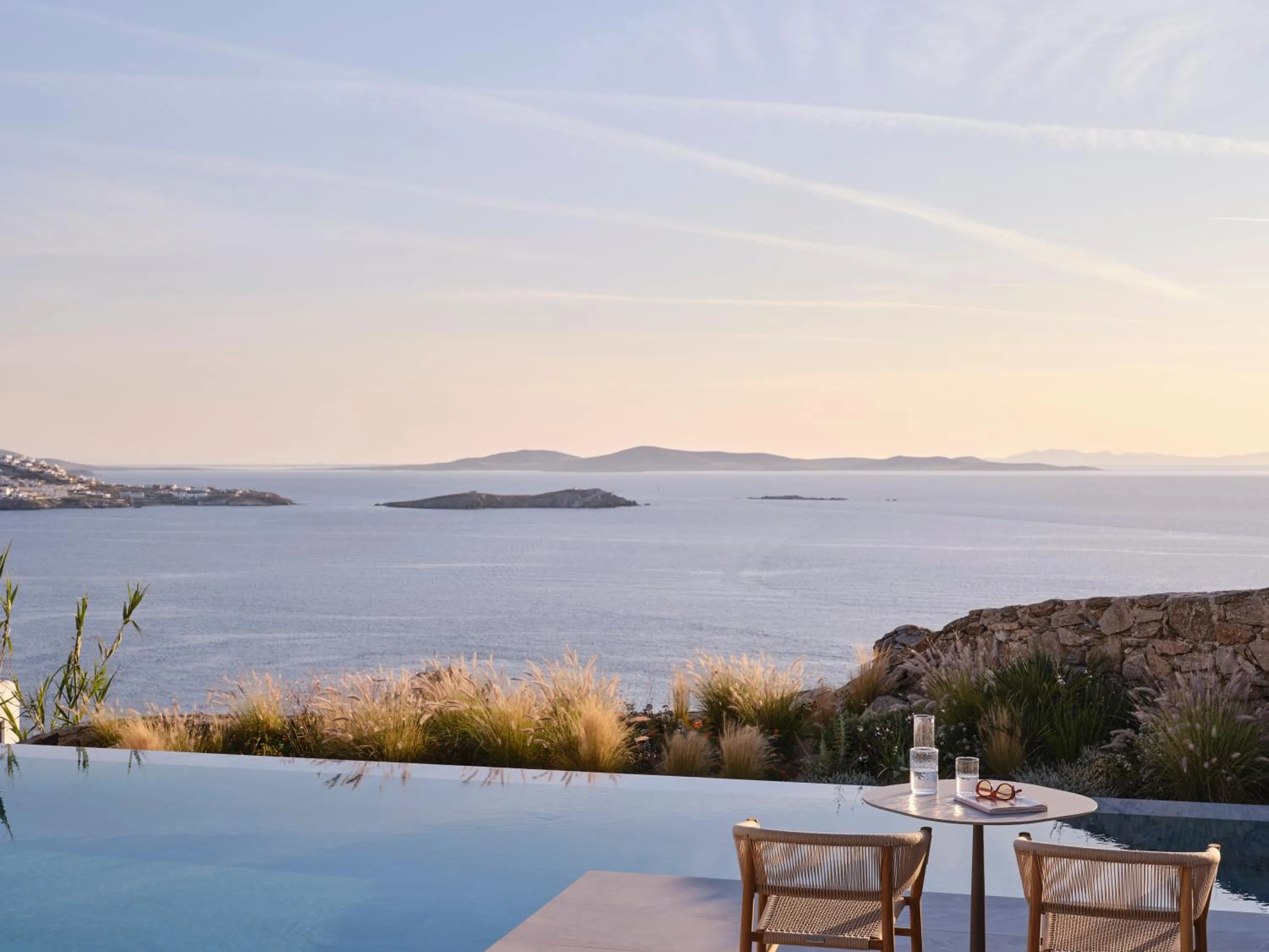 Swimming pool in Deos Mykonos - A Myconian Collection Hotel