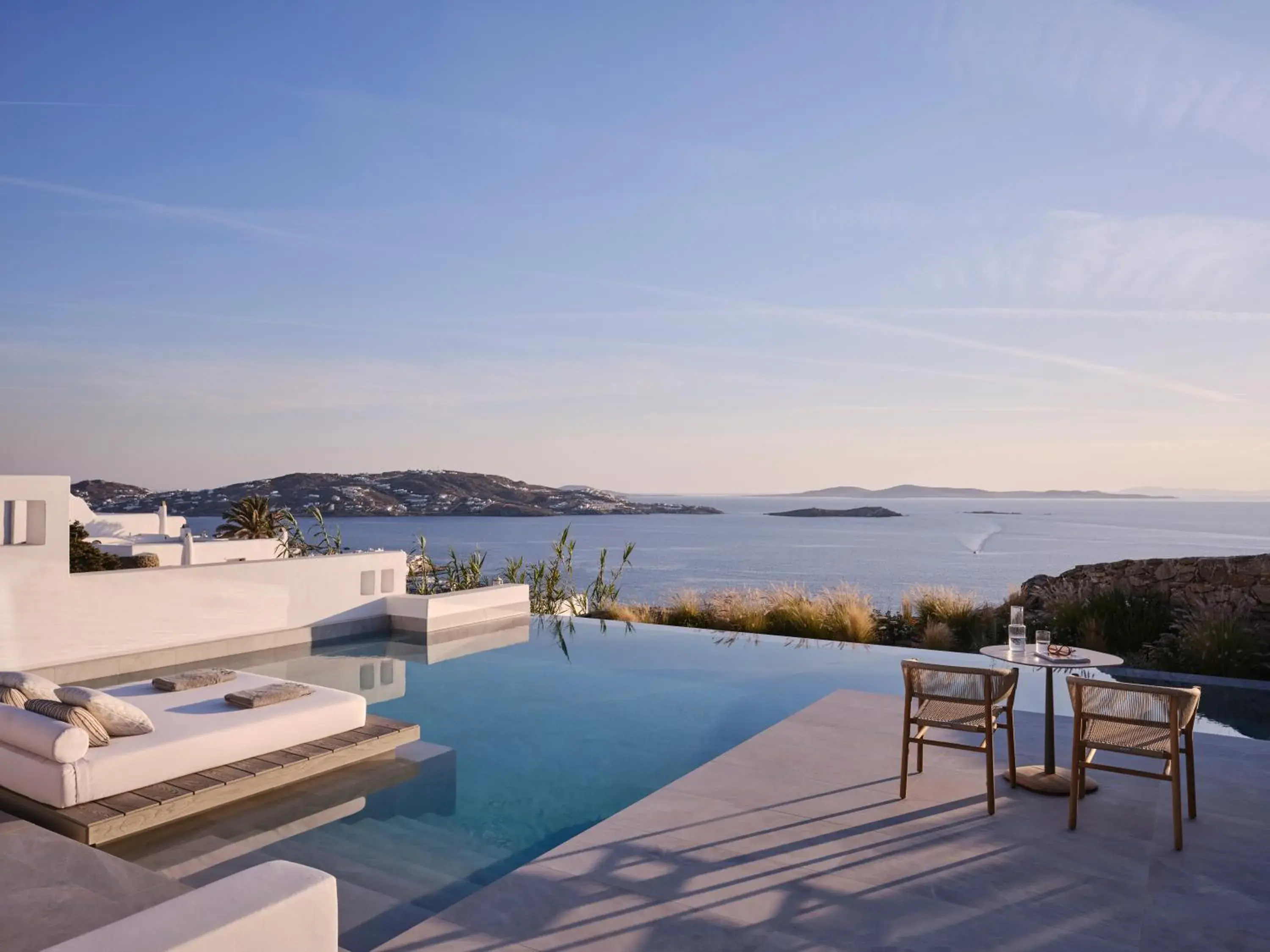 OMICRON Two Bedroom Maisonette with Private Pool & Sea View in Deos Mykonos - A Myconian Collection Hotel OMICRON Two Bedroom Maisonette with Private Pool & Sea View in Deos Mykonos - A Myconian Collection Hotel