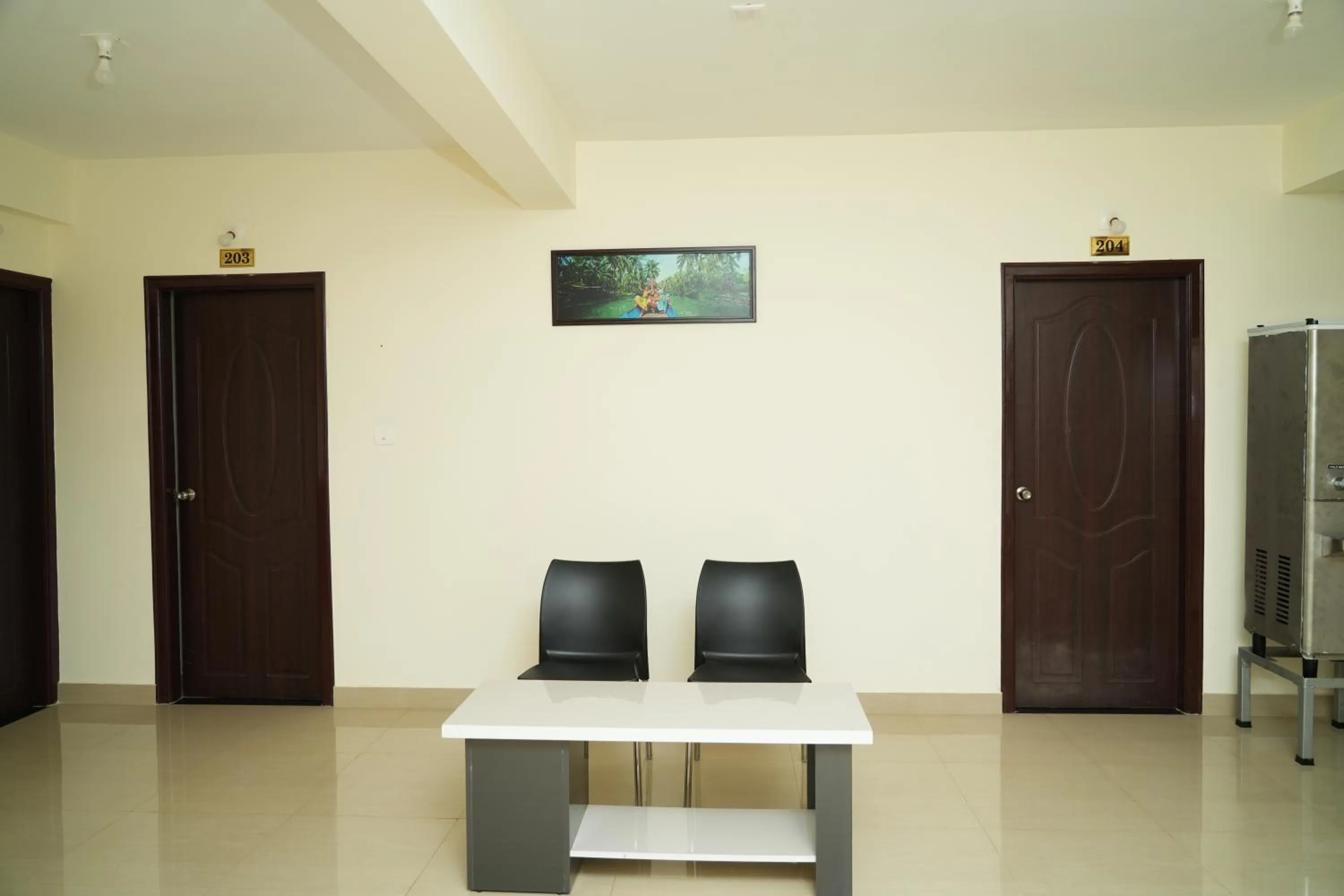 Lobby or reception in Shree Swarna Comforts