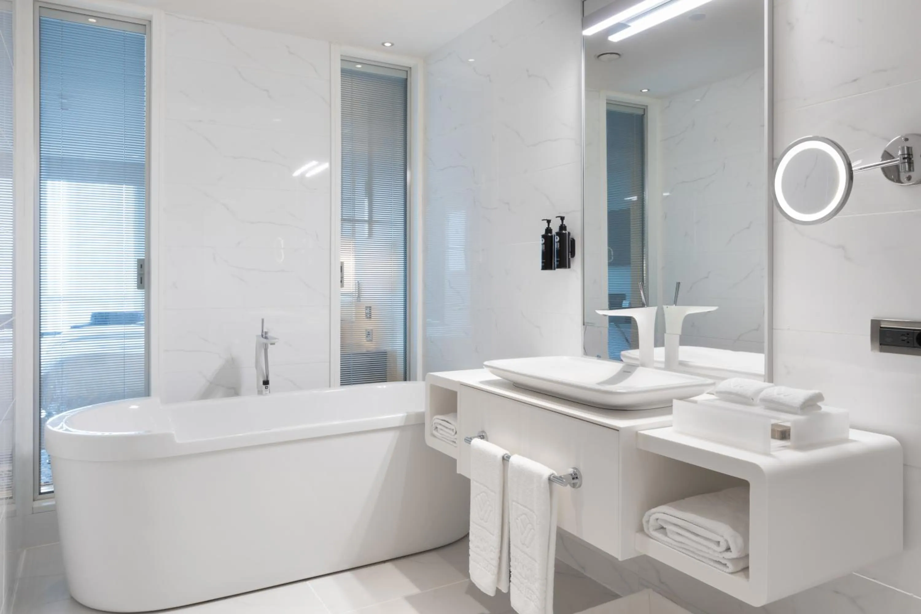 Bathroom in Wyndham Grand Istanbul Levent Hotel & Conference Center