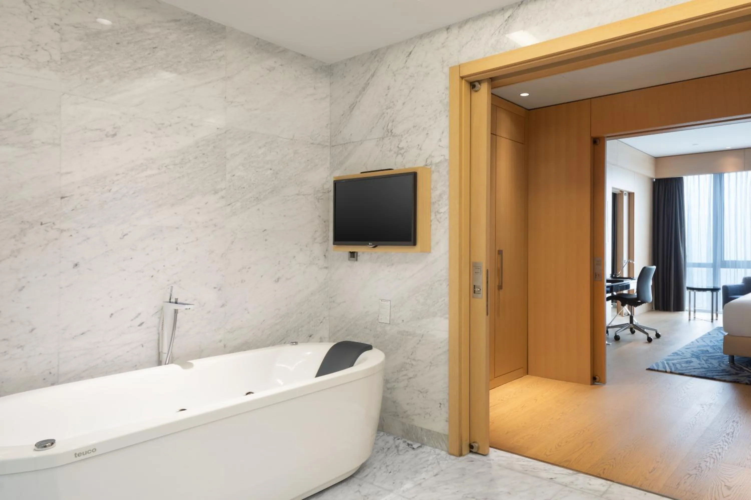 Bathroom in Wyndham Grand Istanbul Levent Hotel & Conference Center