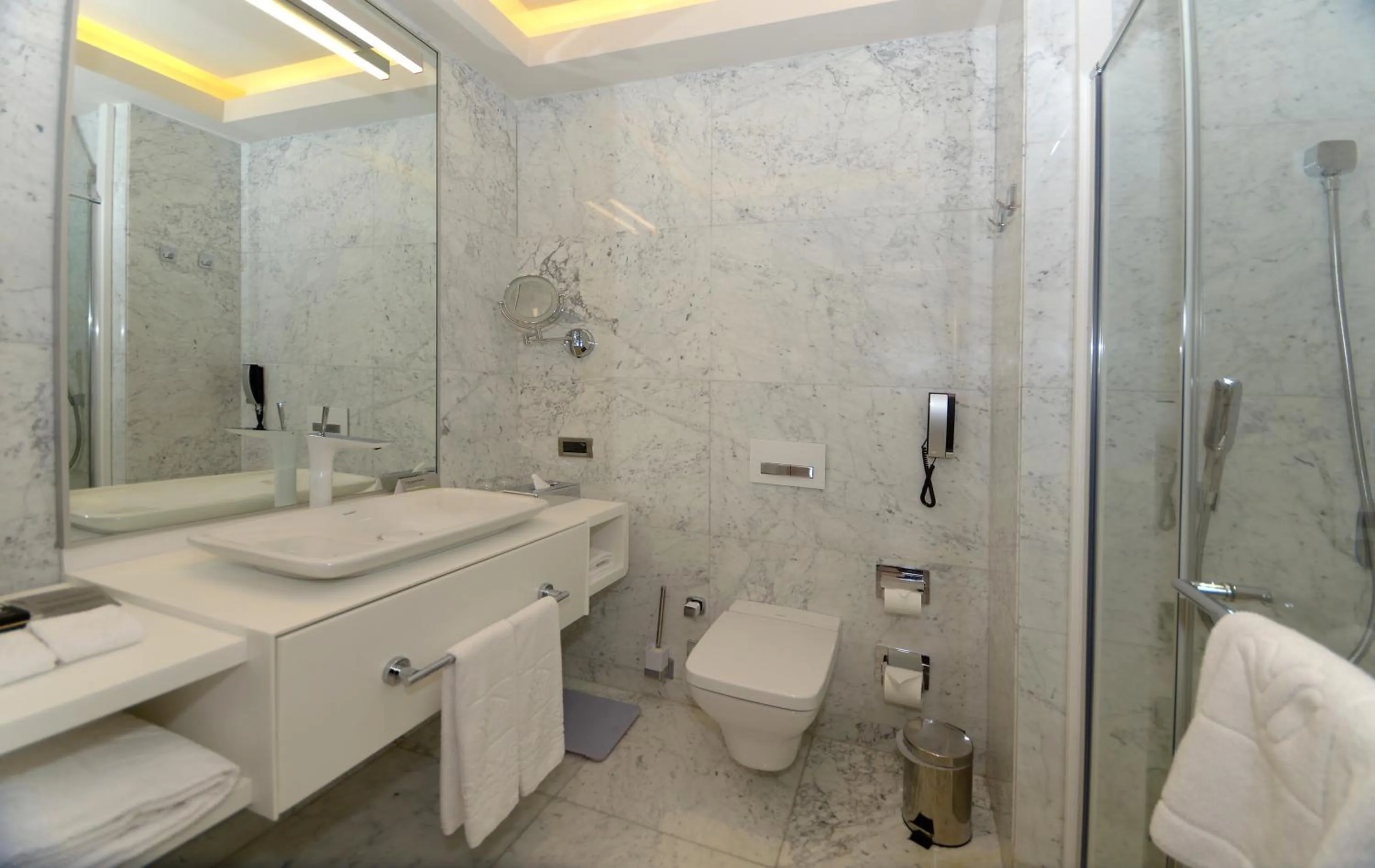 Bathroom in Wyndham Grand Istanbul Levent Hotel & Conference Center
