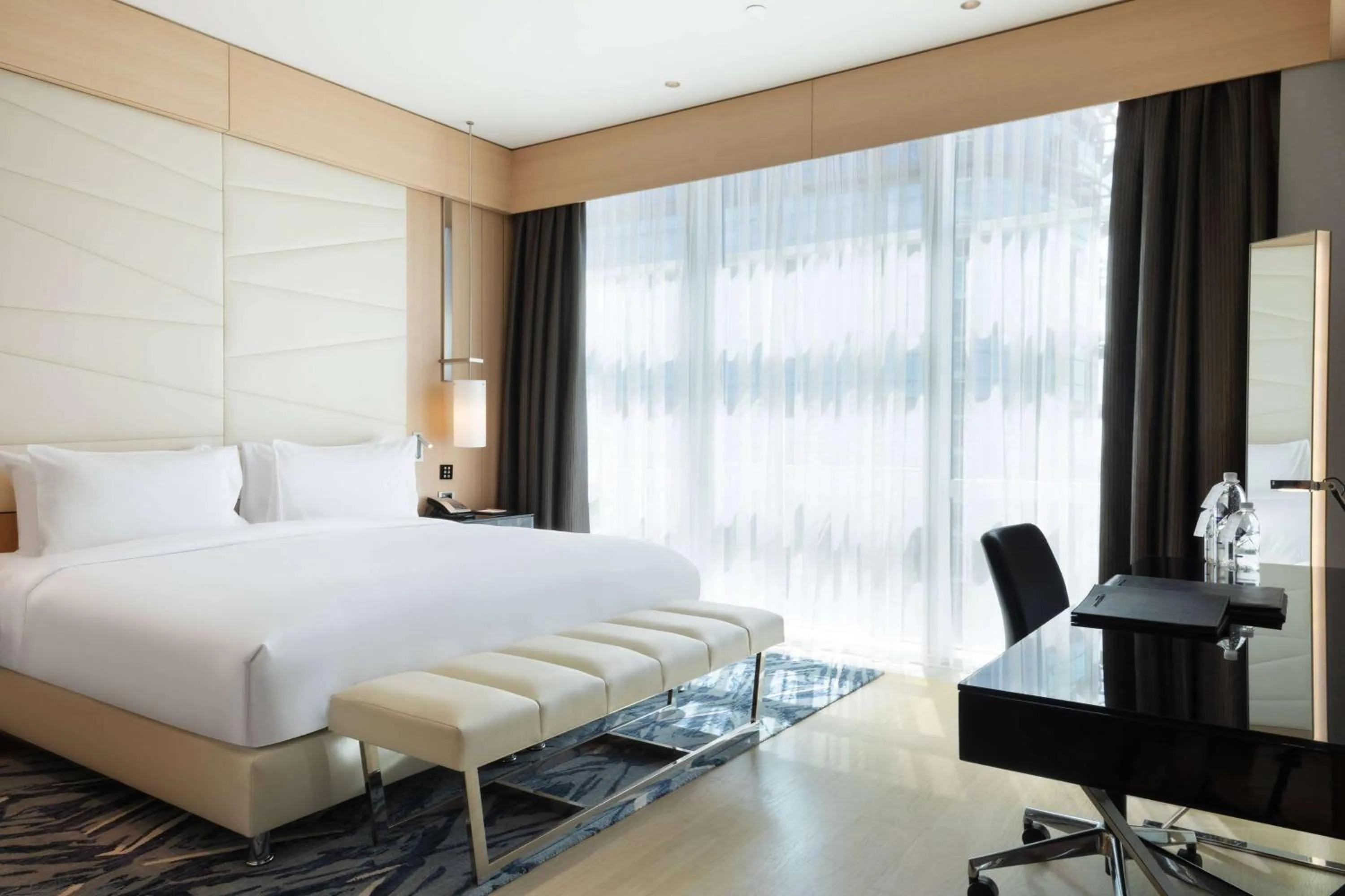 Photo of the whole room, Bed in Wyndham Grand Istanbul Levent Hotel & Conference Center