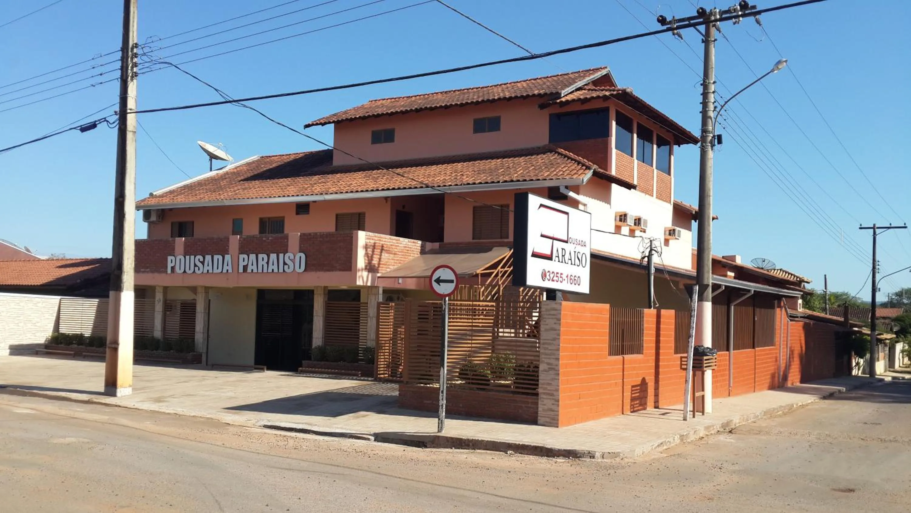 On site in Pousada Paraiso