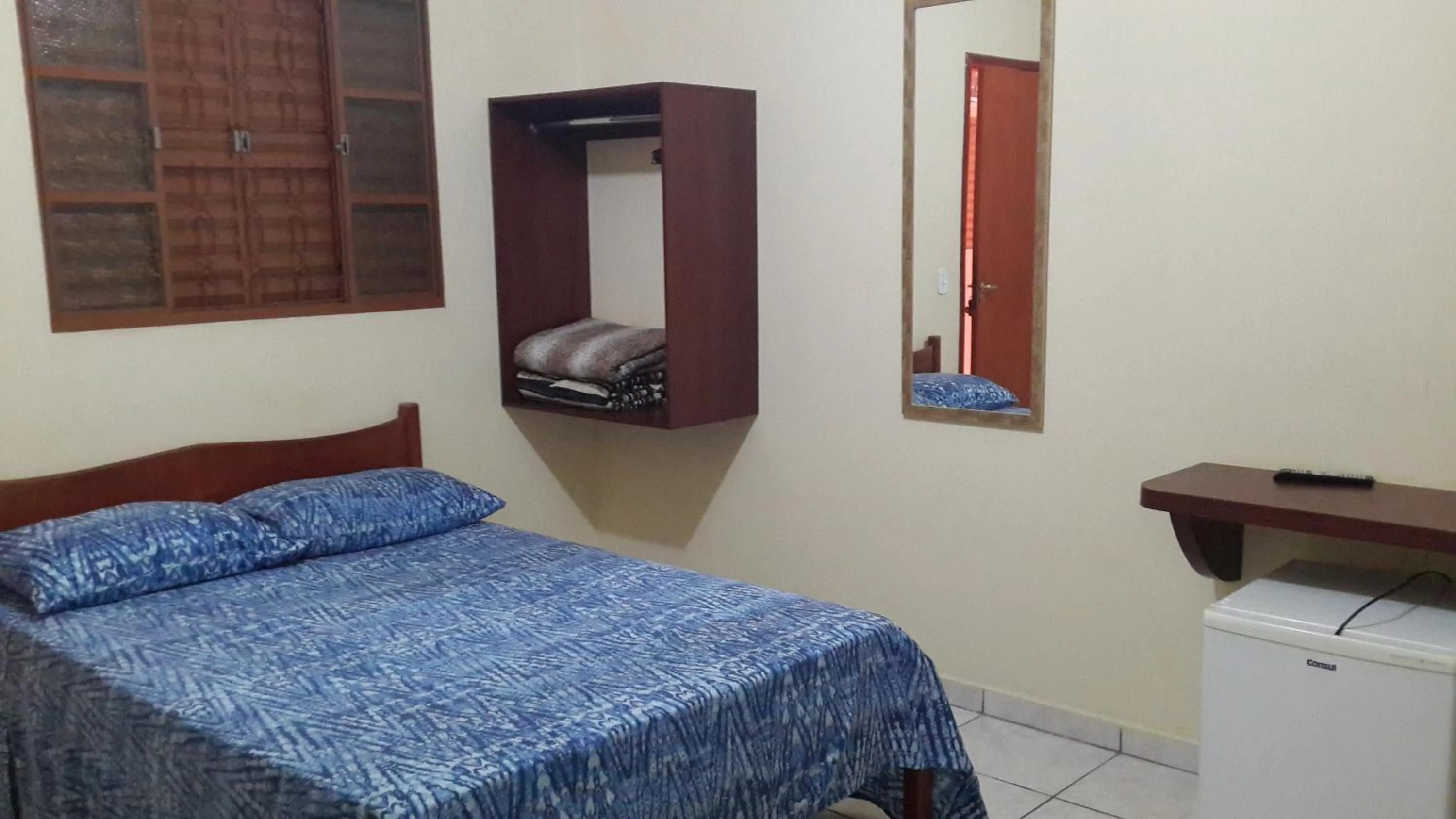 Bed in Pousada Paraiso