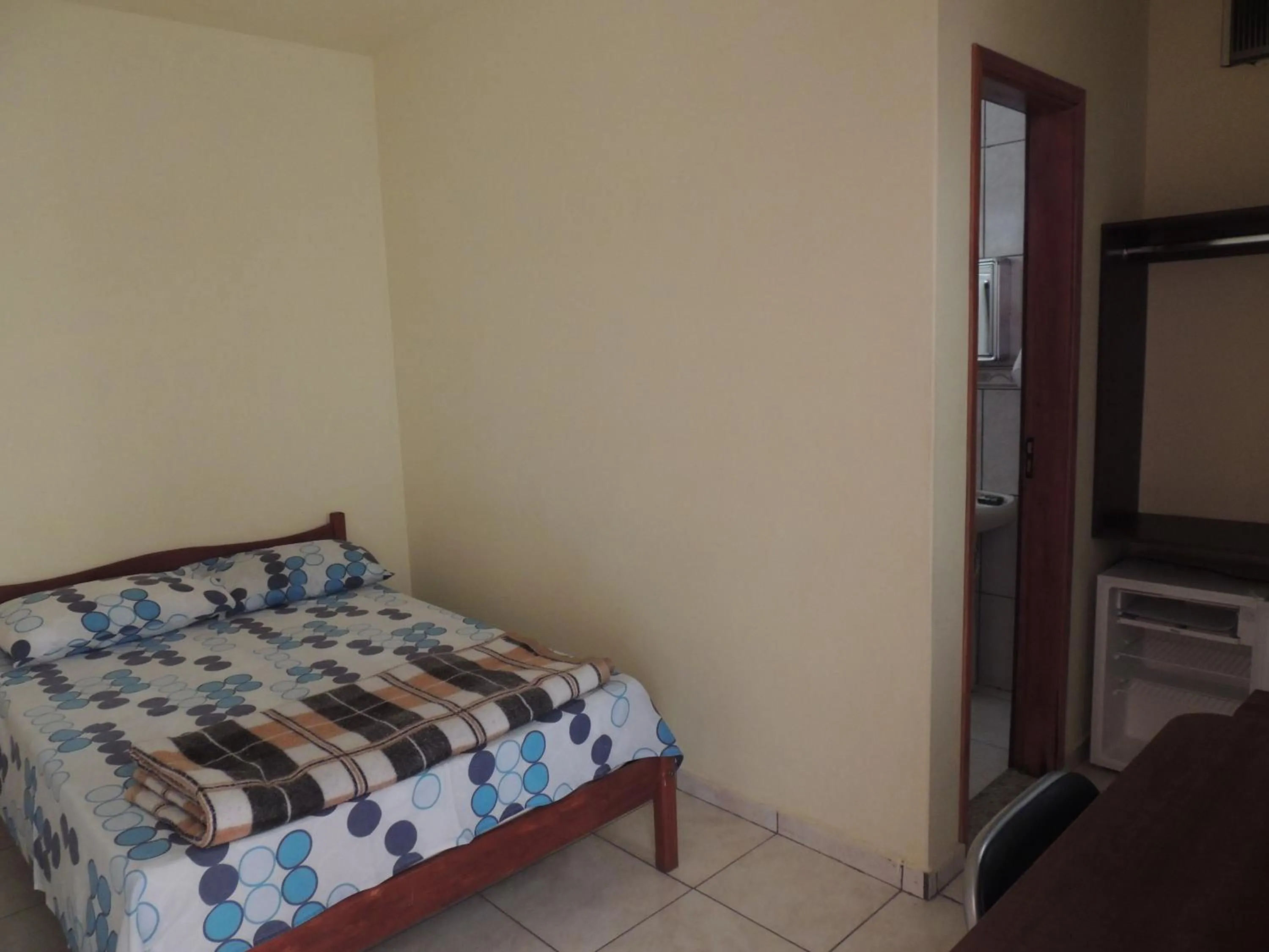 Bed in Pousada Paraiso