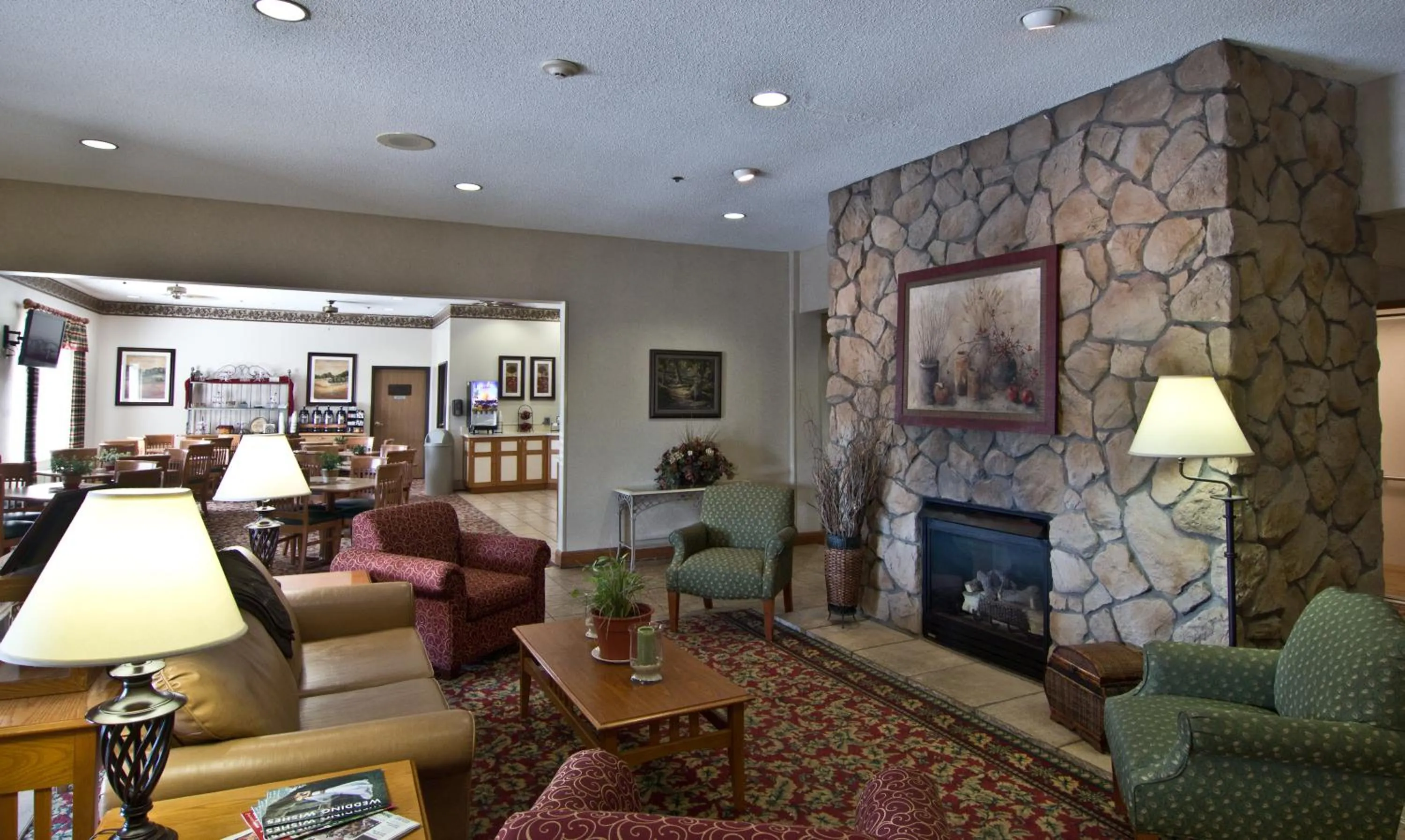 Lobby or reception in Coshocton Village Inn & Suites