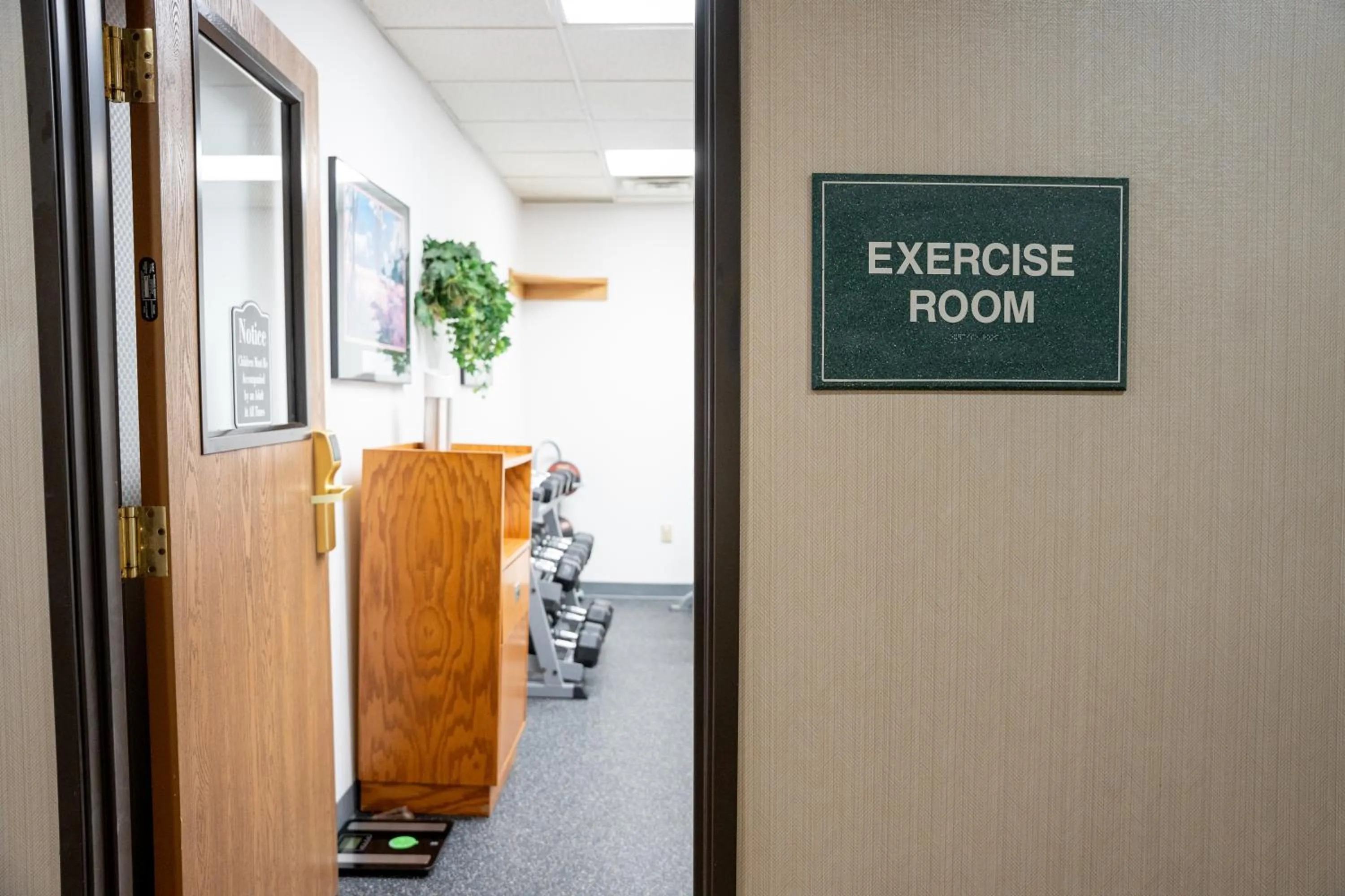 Fitness centre/facilities in Coshocton Village Inn & Suites