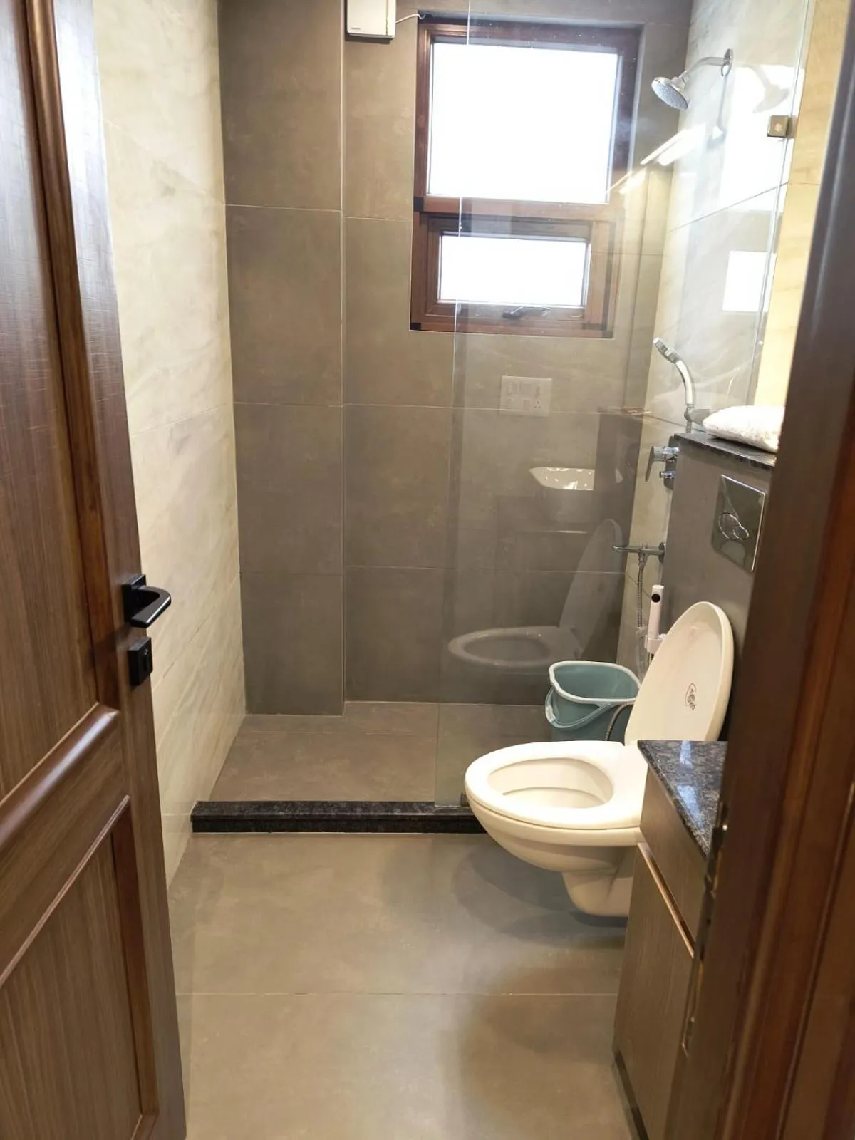 Shower in Hotel South Ex Residency - South Ex near AIIMS Delhi - Couple Friendly