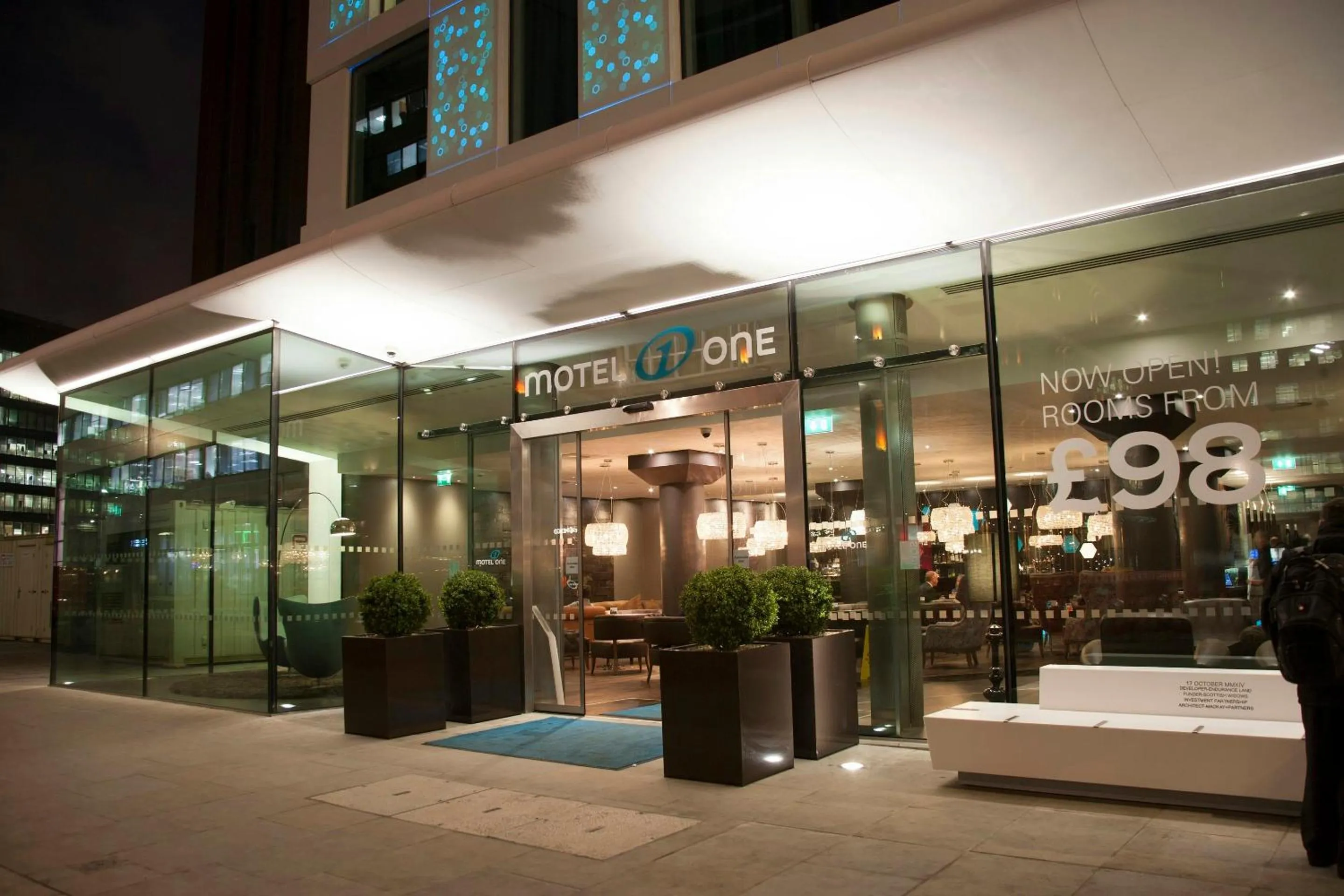 Facade/entrance in Motel One London-Tower Hill