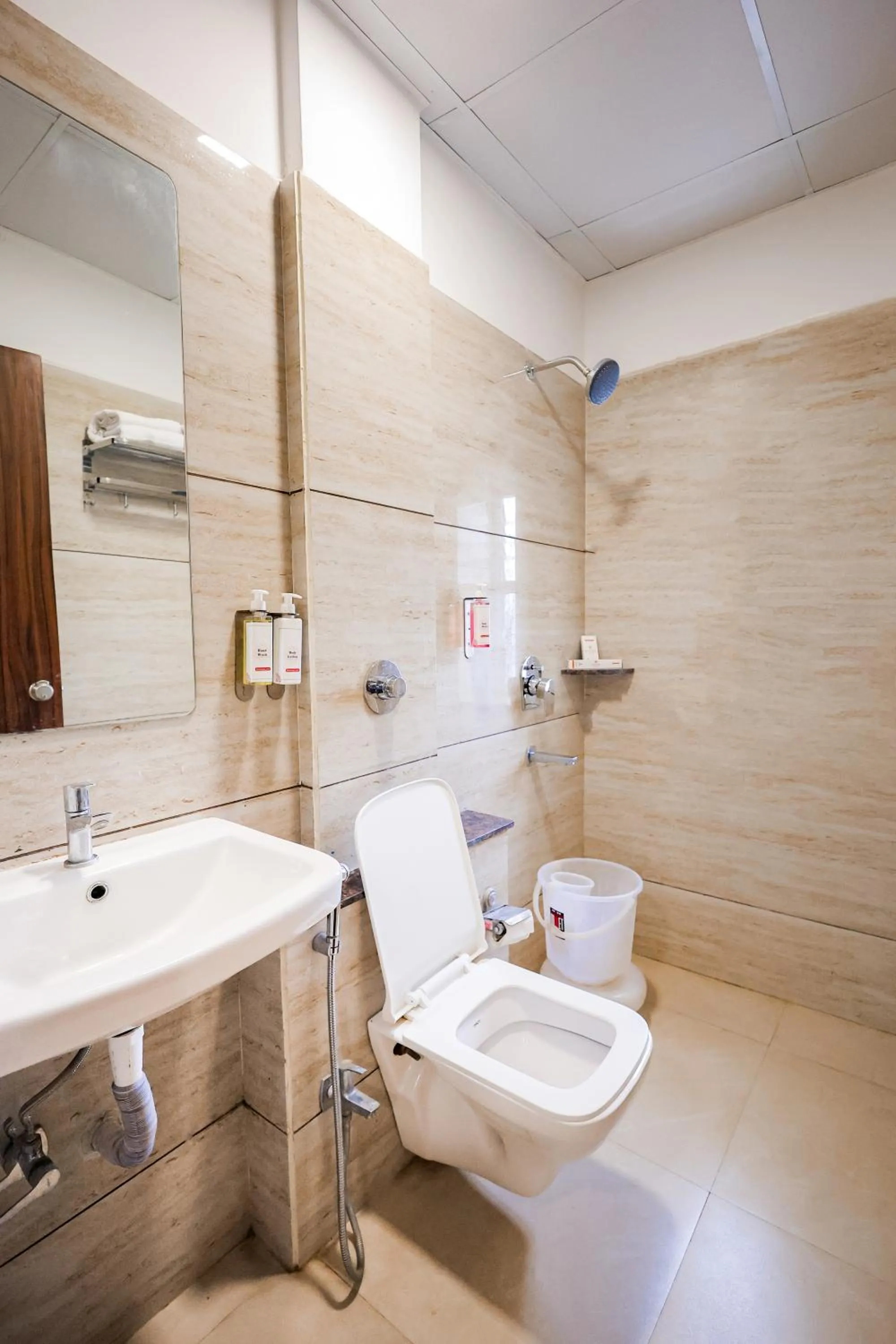 Shower in Hotel Konark Nest-Vijay Nagar