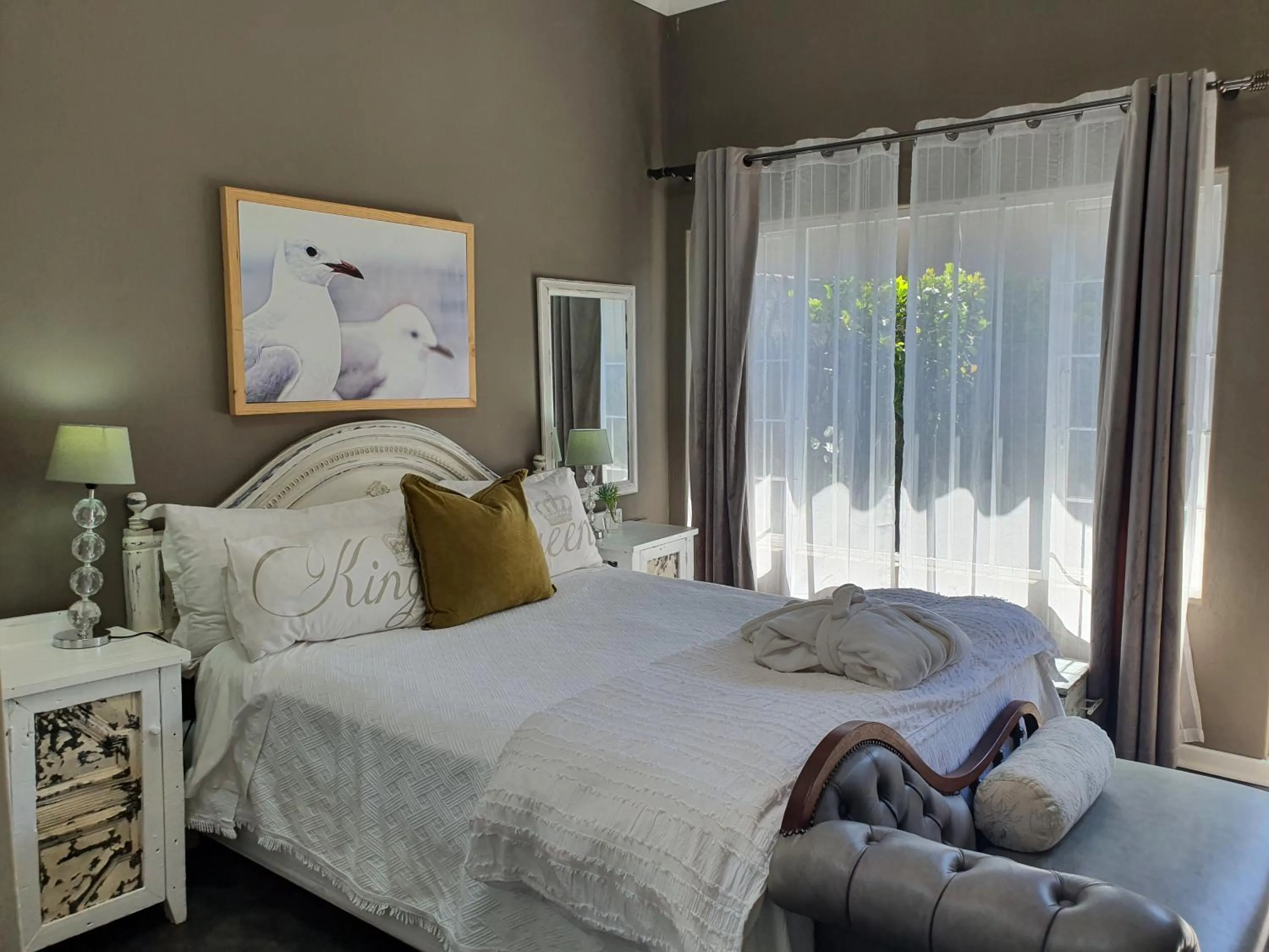 Bed in Waterhouse Guest Lodge in Waterkloof